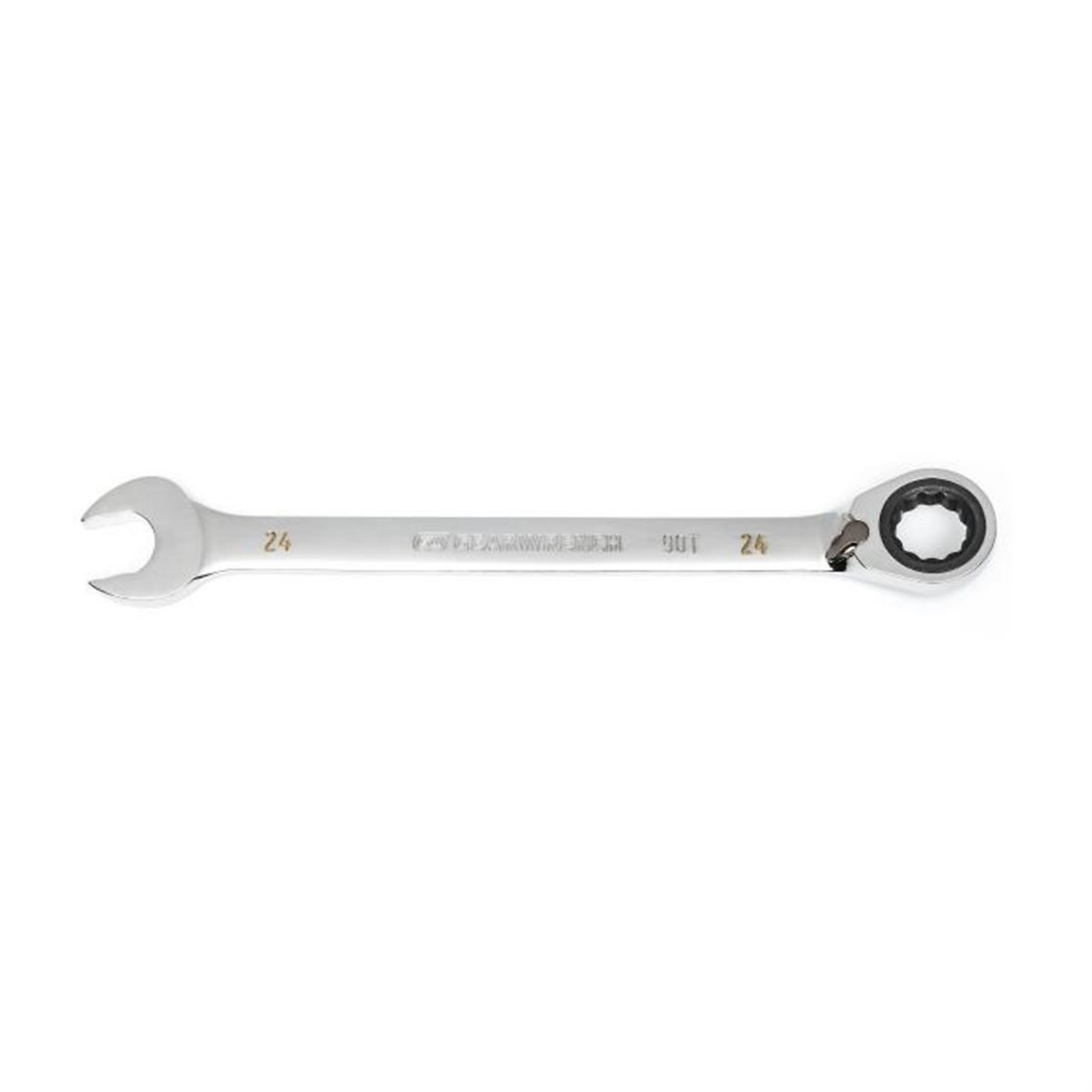 GearWrench Reversible Ratcheting Wrench — 24mm, 90-Tooth, 12 Point, Model# KDT86624