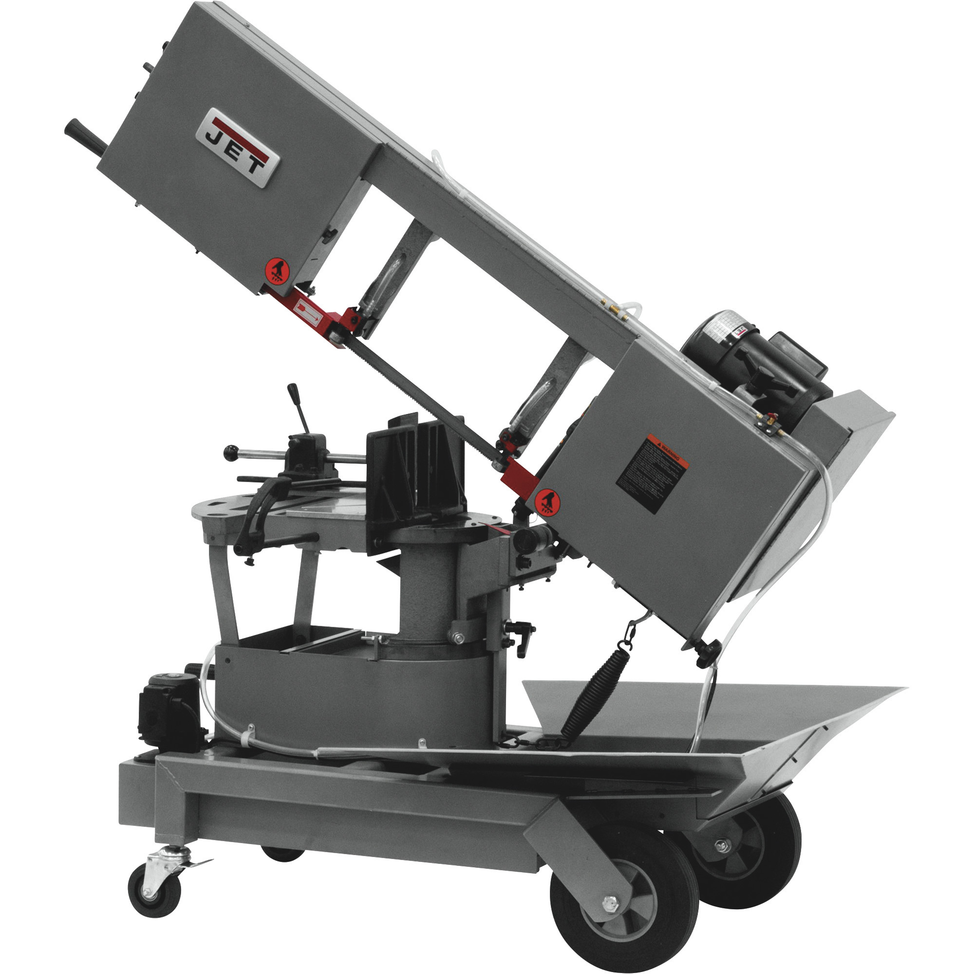 JET Portable Dual Miter Band Saw, 1 HP, 115/230 Volt, Model# HVBS-10-DMWC