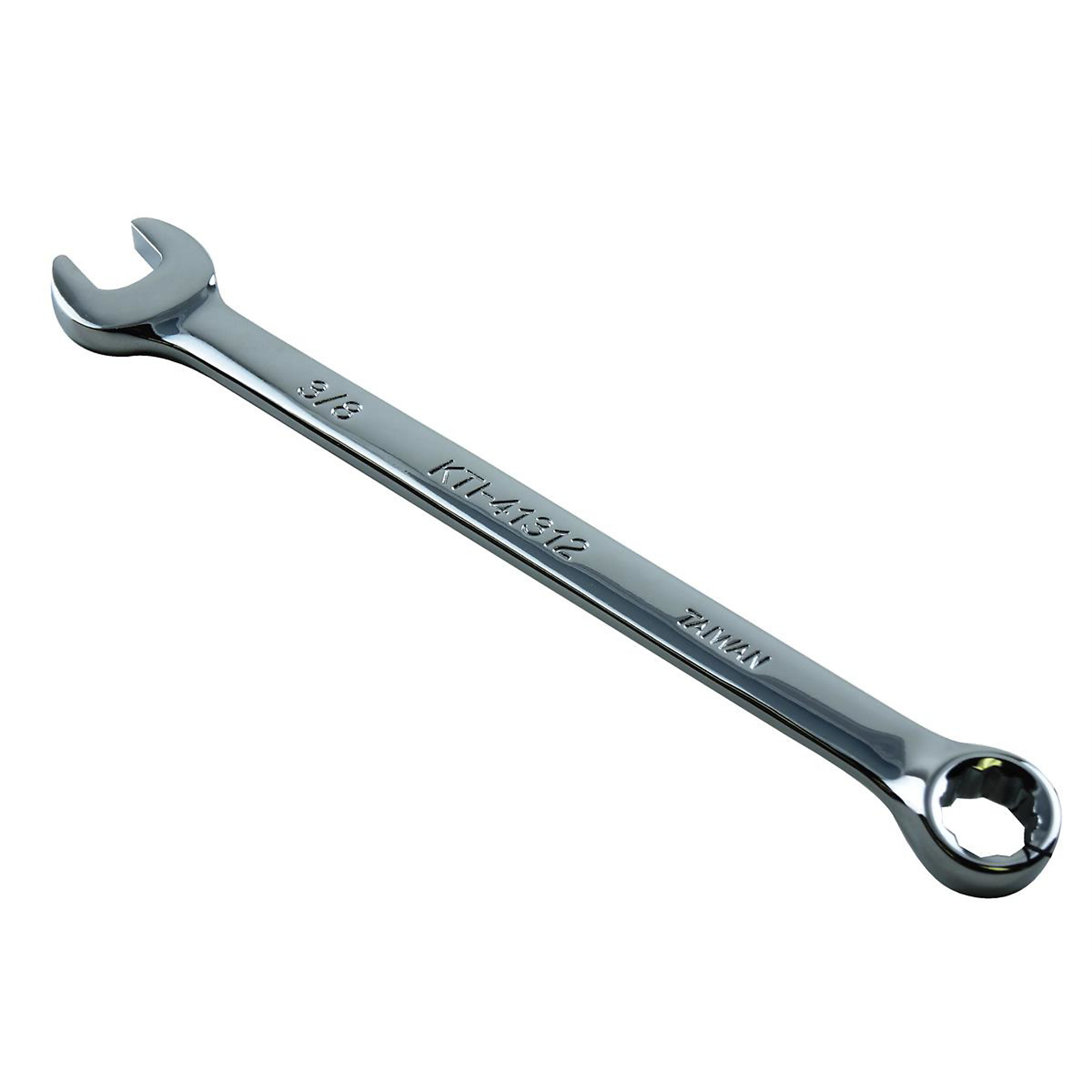 K-Tool International Combination Wrench — 3/8in., 12-Point, 15-Degree Offset, Alloy Steel, Model# KTI41312
