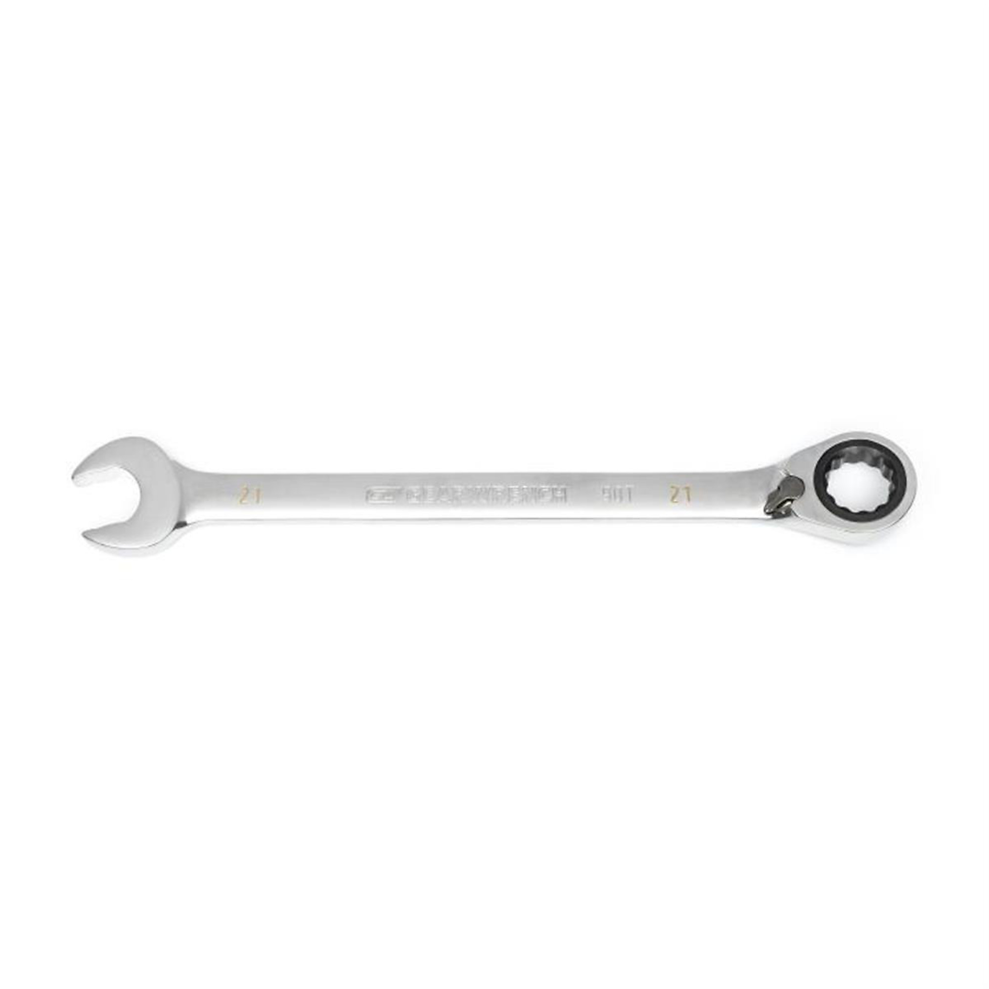 GearWrench Reversible Ratcheting Wrench — 21mm, 90-Tooth, 12 Point, Model# KDT86621