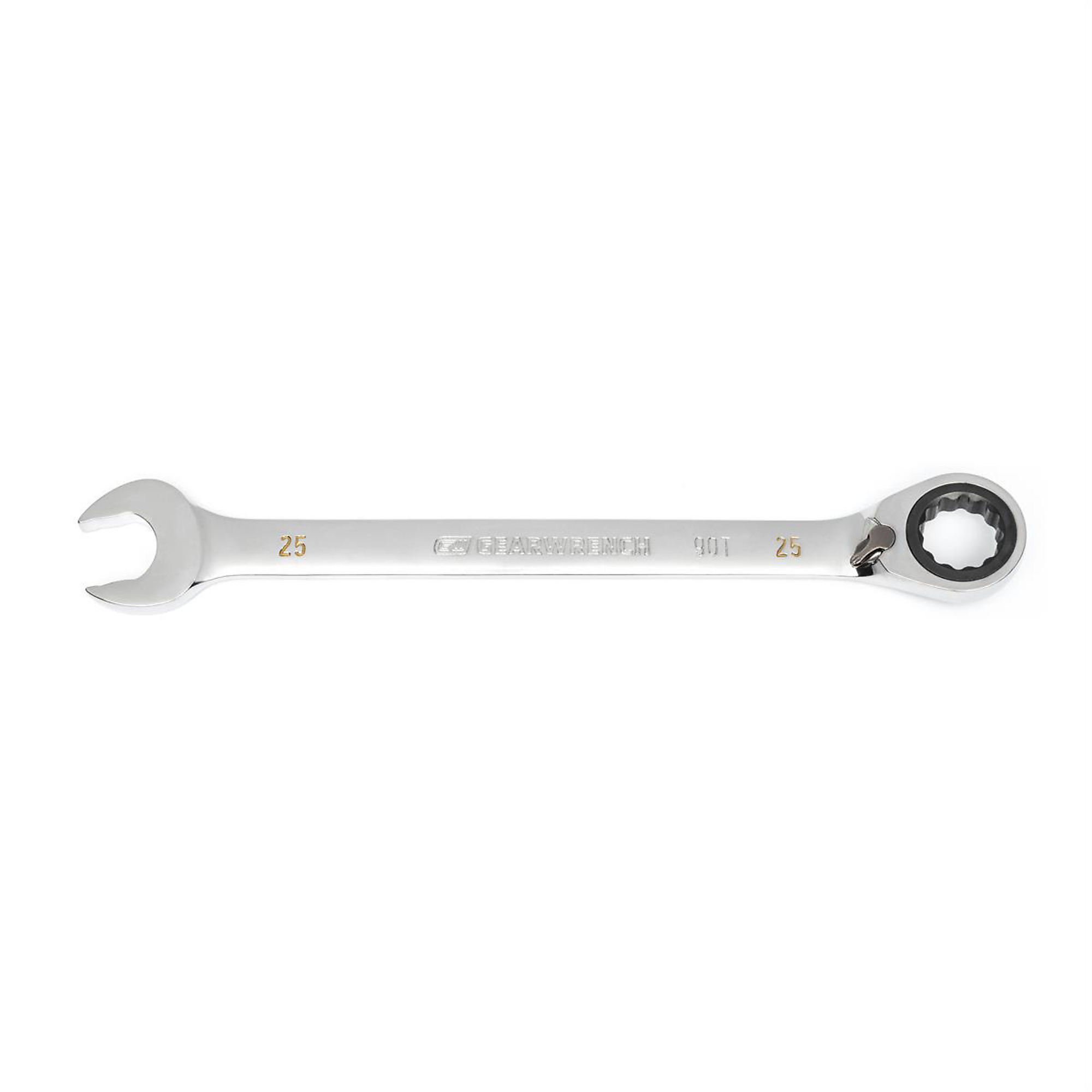 GearWrench Reversible Ratcheting Wrench — 25mm, 90-Tooth, 12-Point, Model# KDT86626
