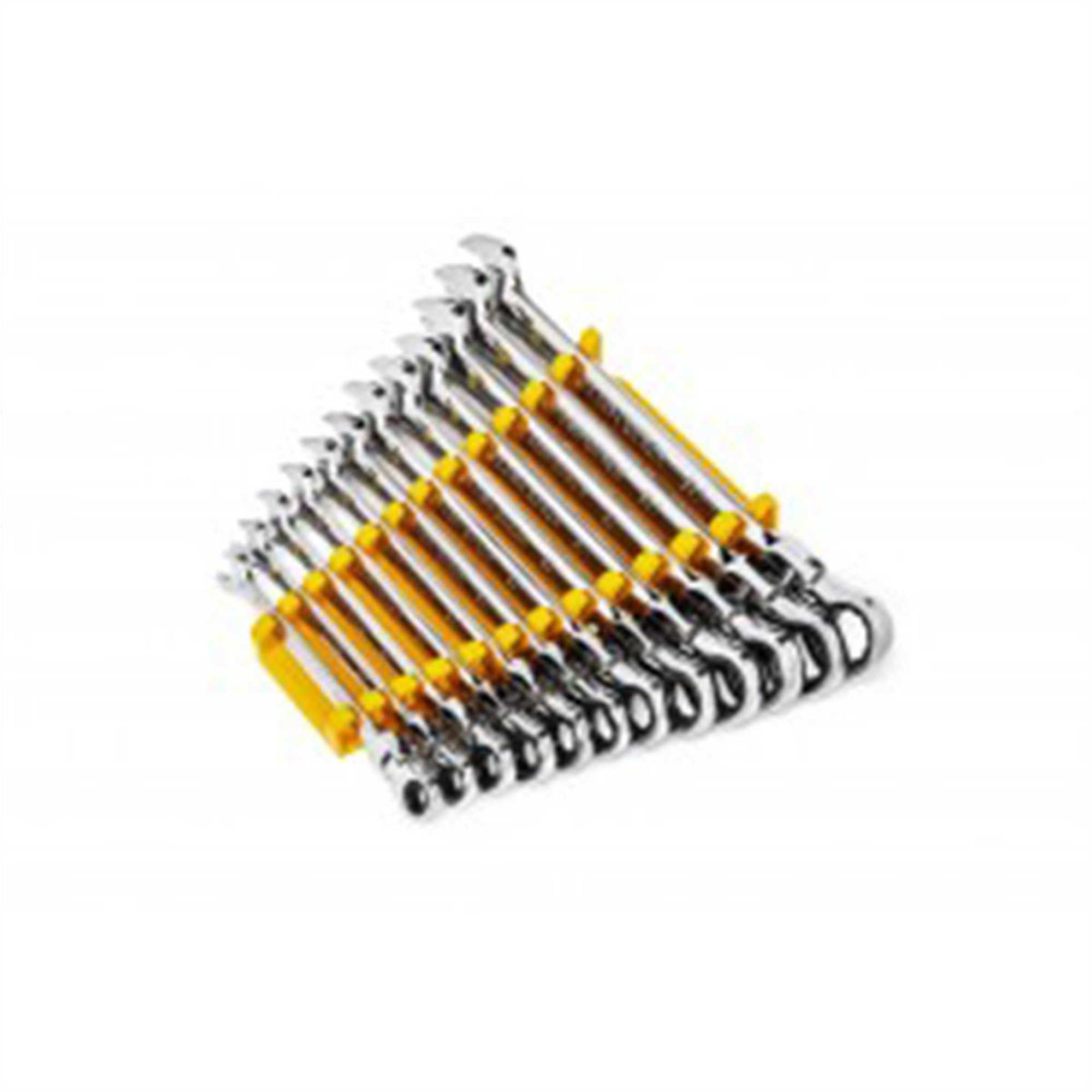 GearWrench 12-Pc. 90T 12-Pt. Metric Flex Combination Ratcheting Wrench Set, Model# KDT86727