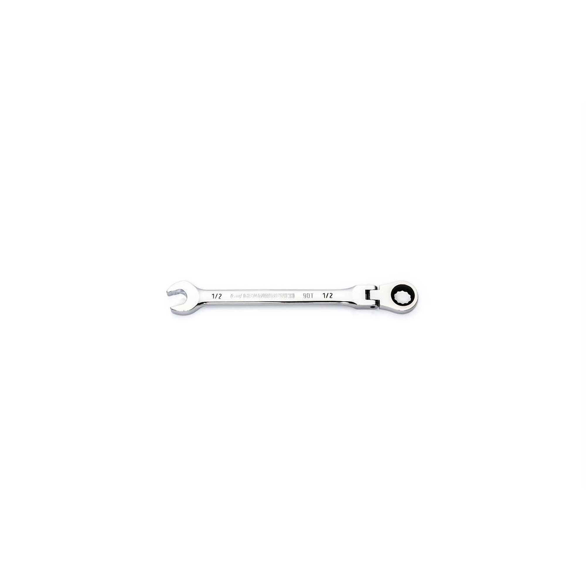 GearWrench Flex Combi Ratchet Wrench — 1/2in., 90T, 12-Point, Model# KDT86745