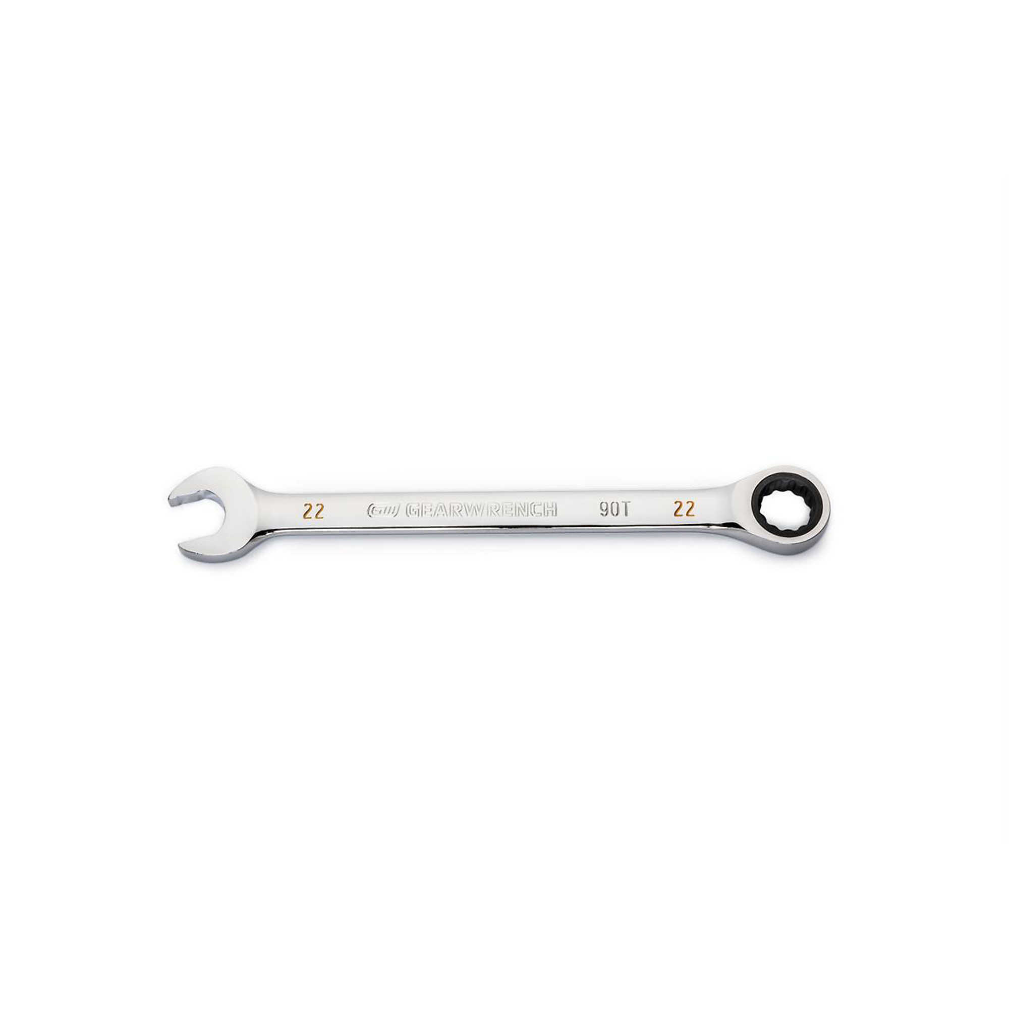 GearWrench Combination Ratchet Wrench — 22mm, 90T, 12-Point, Model# KDT86922
