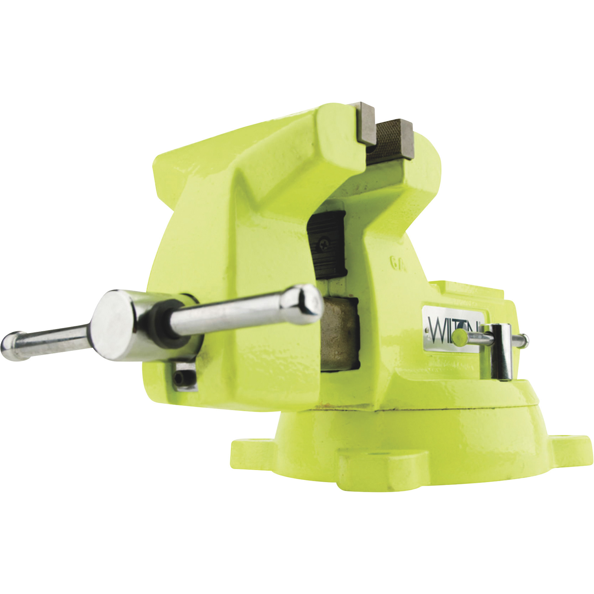 Wilton High-Visibility Safety Vise with Swivel Base, 5in. Jaw Width, Model# 1550