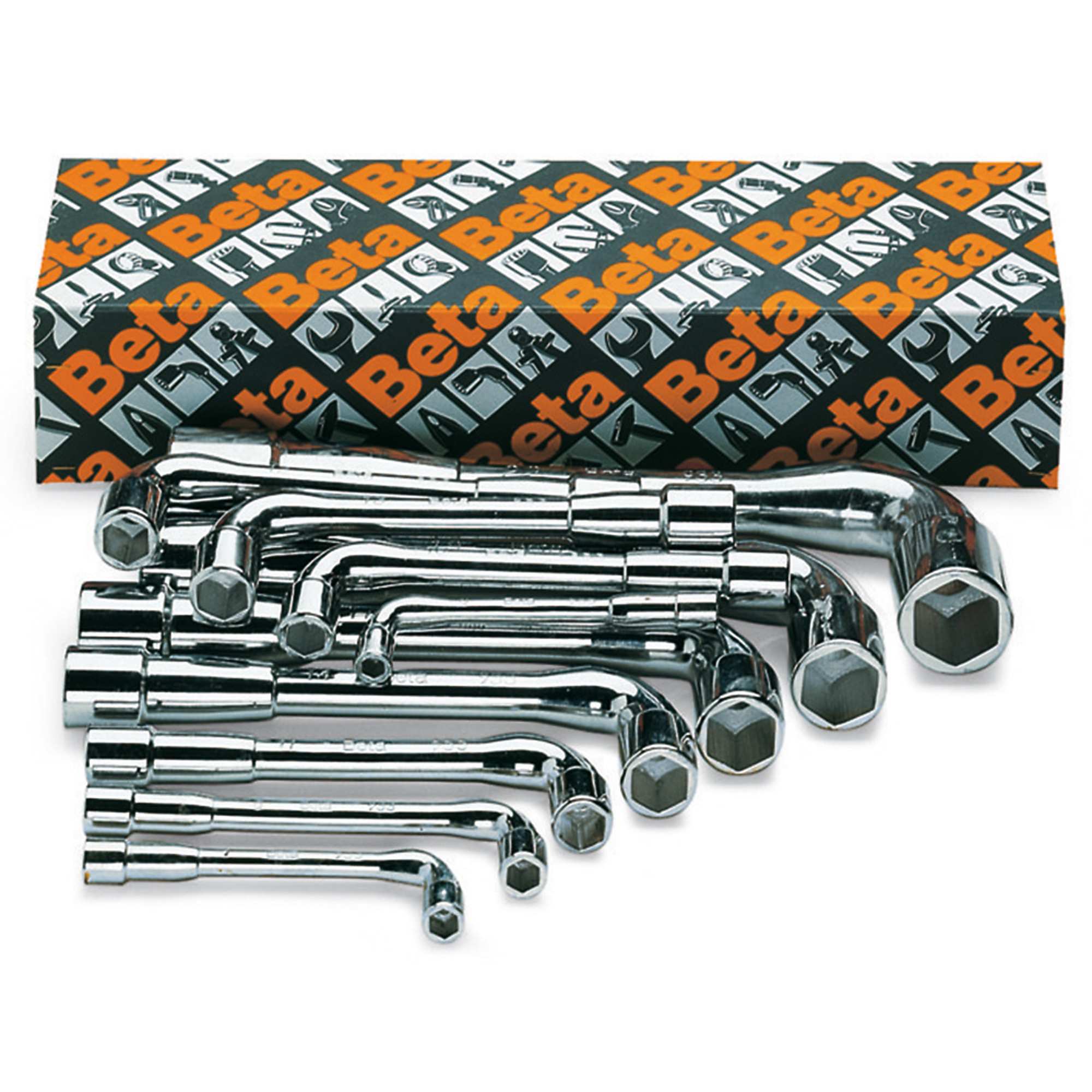 Beta, 11-Piece Double End Socket Wrench Set 6mm-22mm, Model# 933/S11