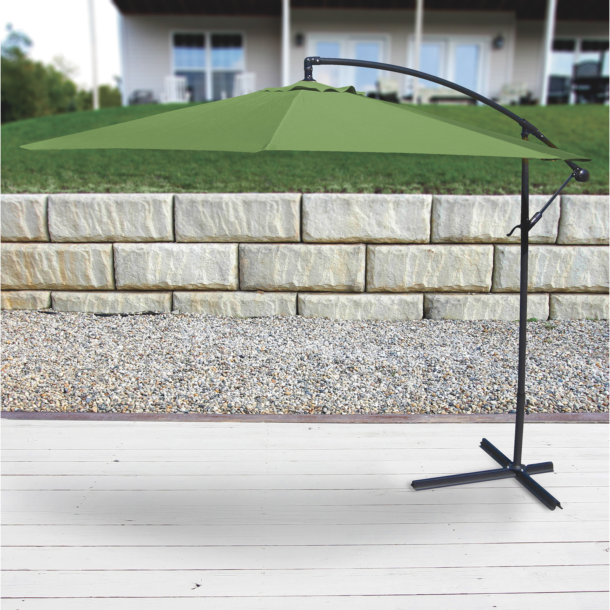 jordan manufacturing market patio umbrella 9 ft steel olefin natural Olive : Umbrellas : Patio, Lawn & Garden Each ultra 9 ft. - Jordan Manufacturing
