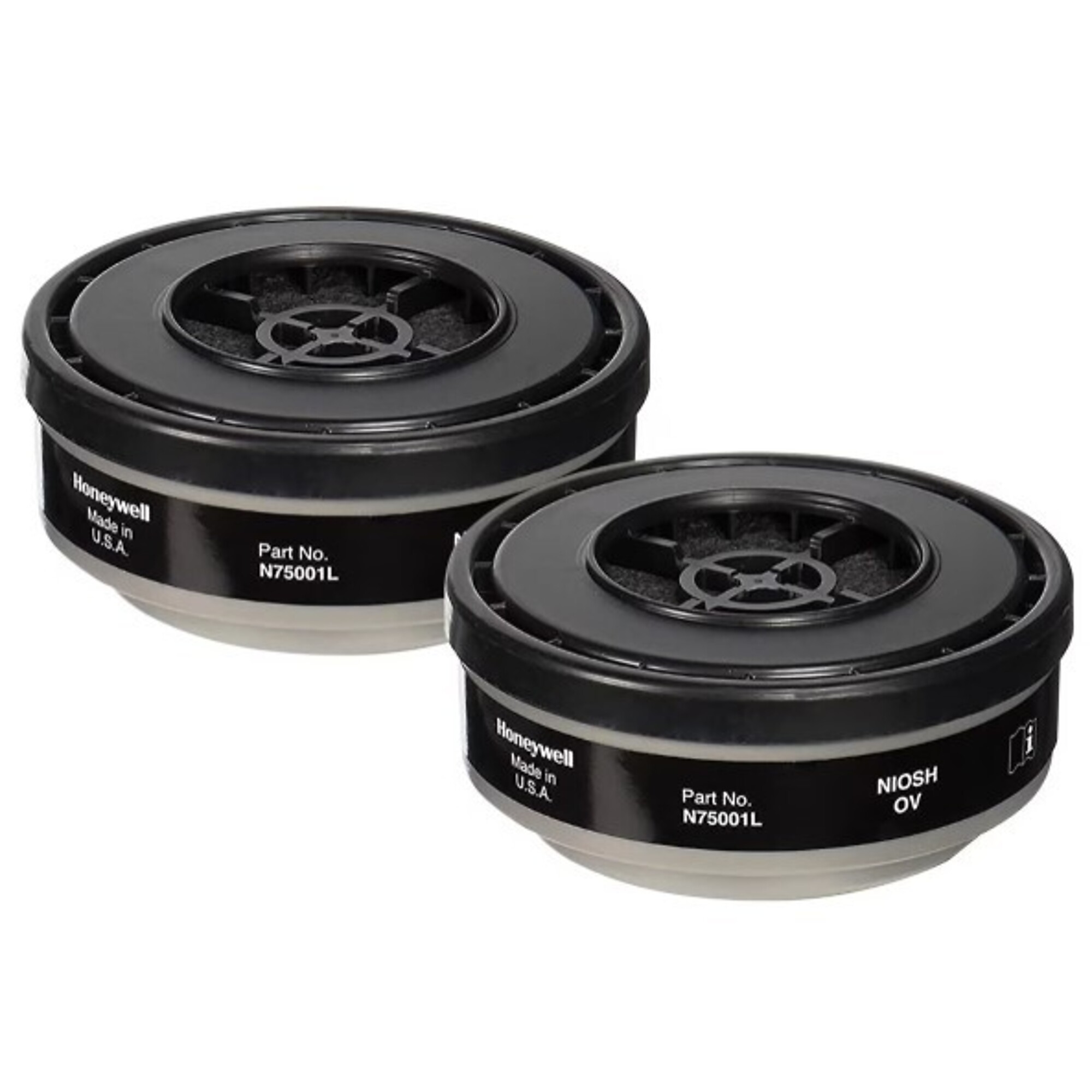 Honeywell North Safety, Respirator Organic Vapor Cartridge, low profile, Model# NORN75001L