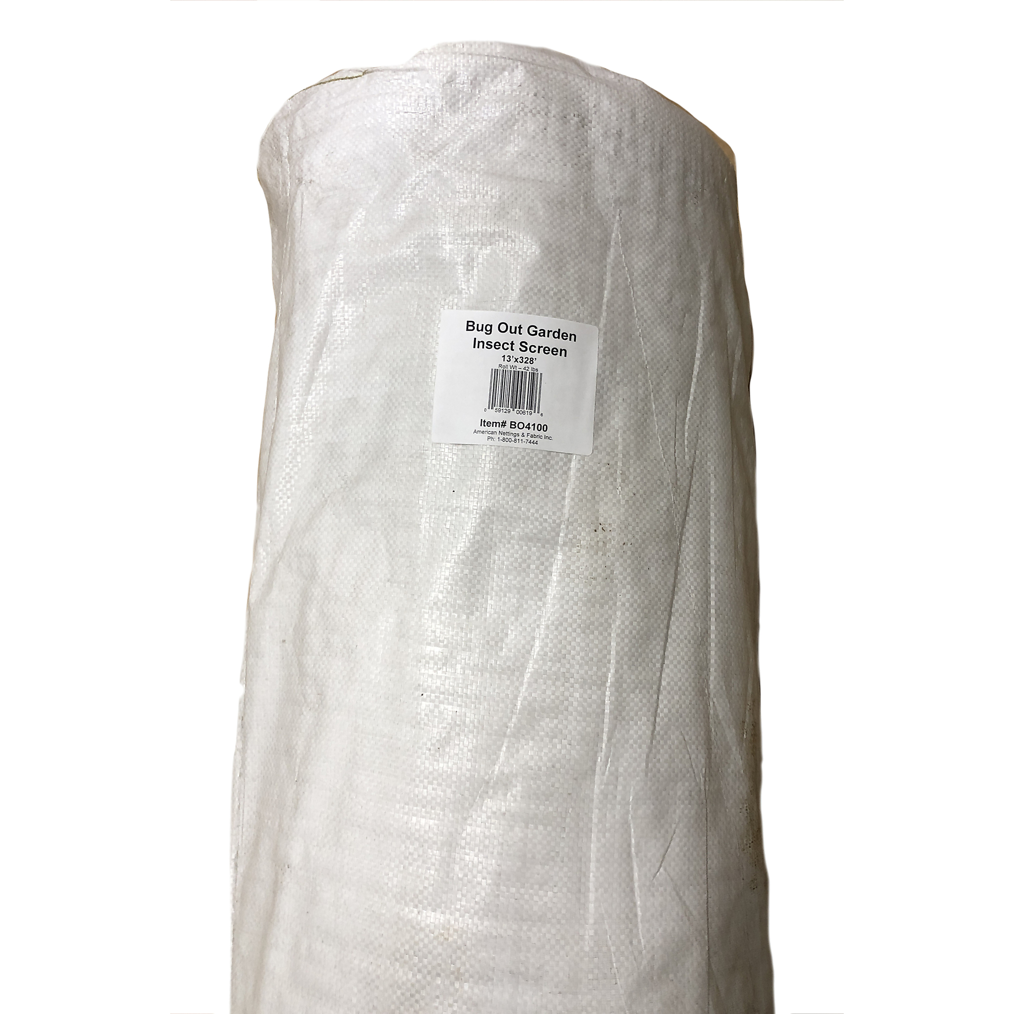 American Nettings & Fabric, Inc., Bug Out Insect Screen 13ft.x328ft., Model# BO4100