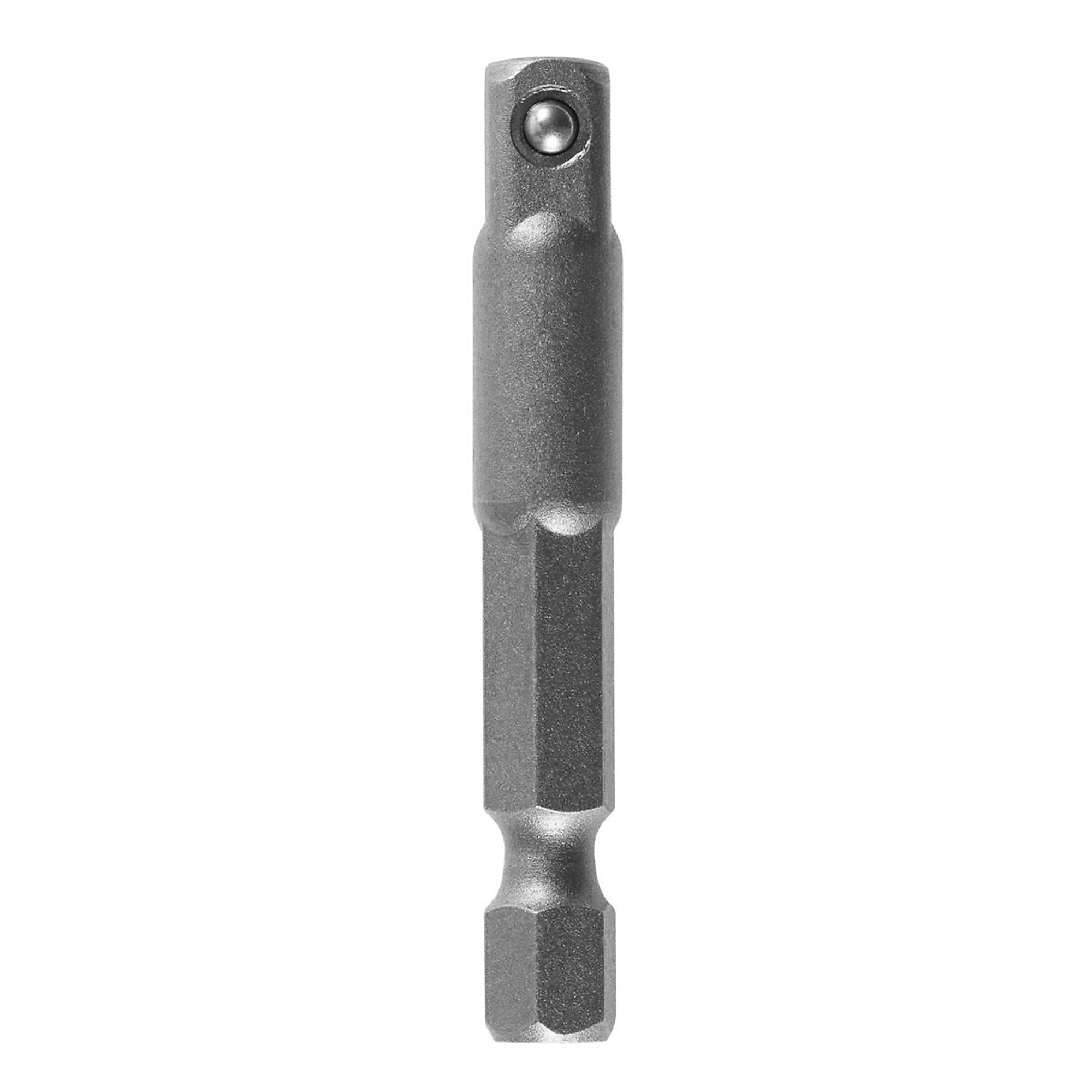 Irwin Industrial Socket Adapter — 1/4in. x 2in., Ball Retention Design, Model# IRWIWAF26214