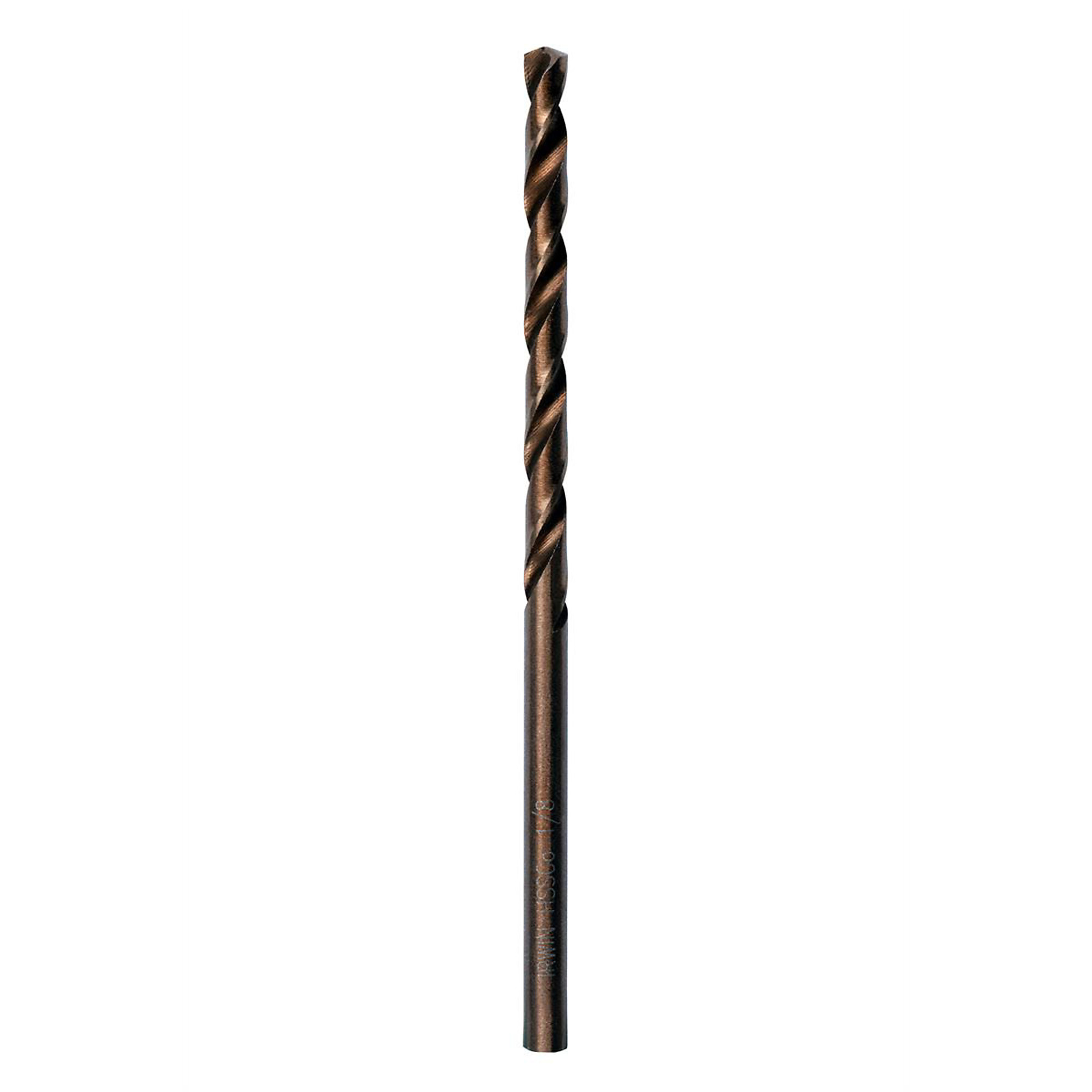 Hanson Cobalt Alloy Steel Drill Bit — 1/8in. x 2 3/4in., Model ...
