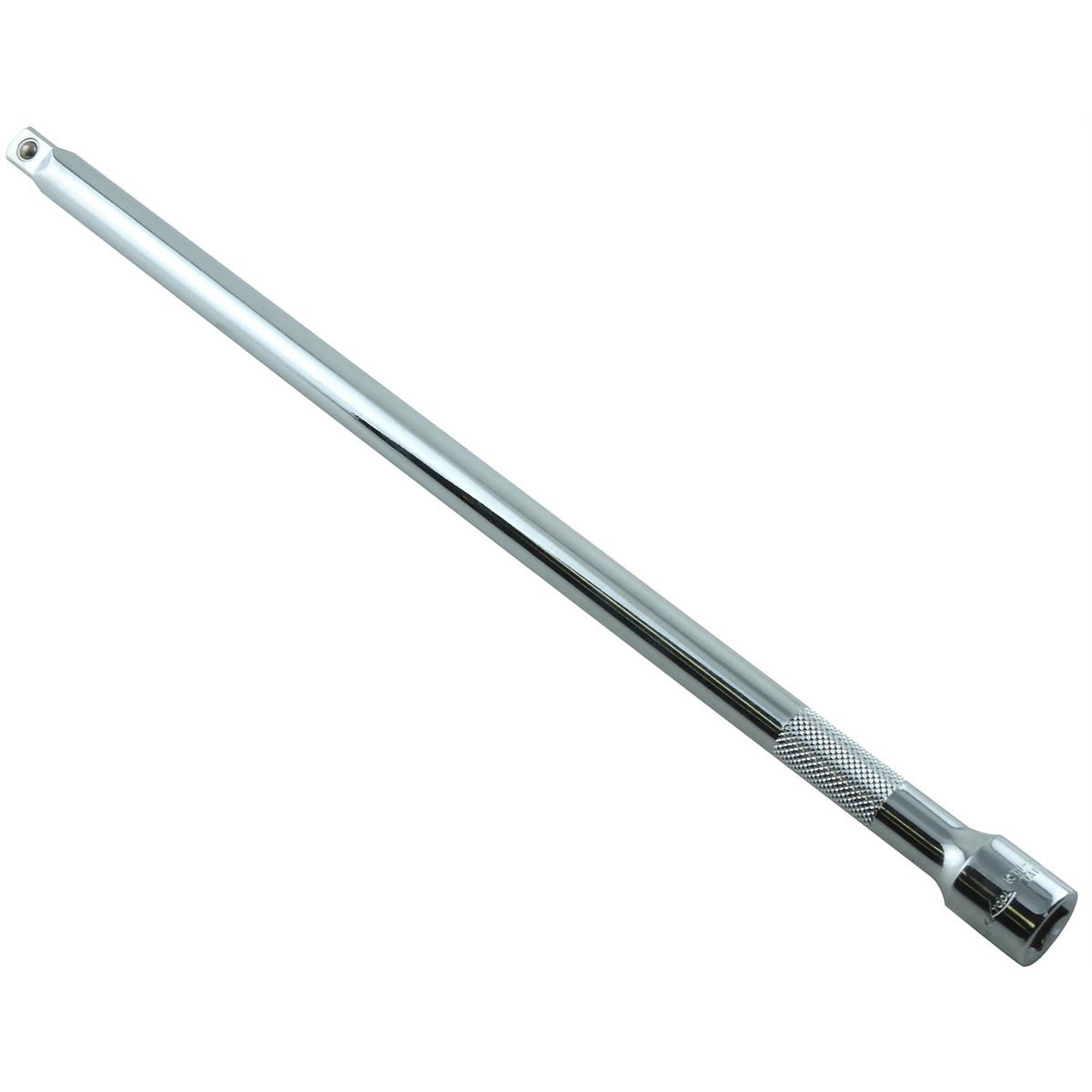 K-Tool International Chrome Extension — 3/8in. Drive, 12in. Length, Model# KTI22012
