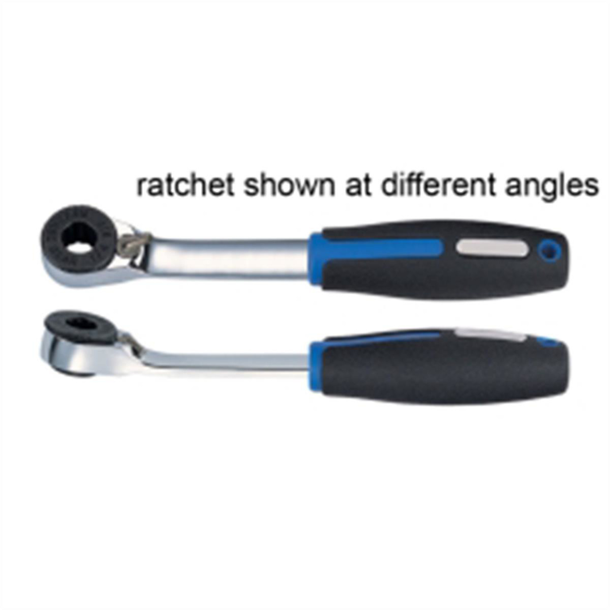 VIM Tools Close Quarters Bit Ratchet with Handle — 1/4in. Hex, Low-Profile Head, Model# VIMHBR4