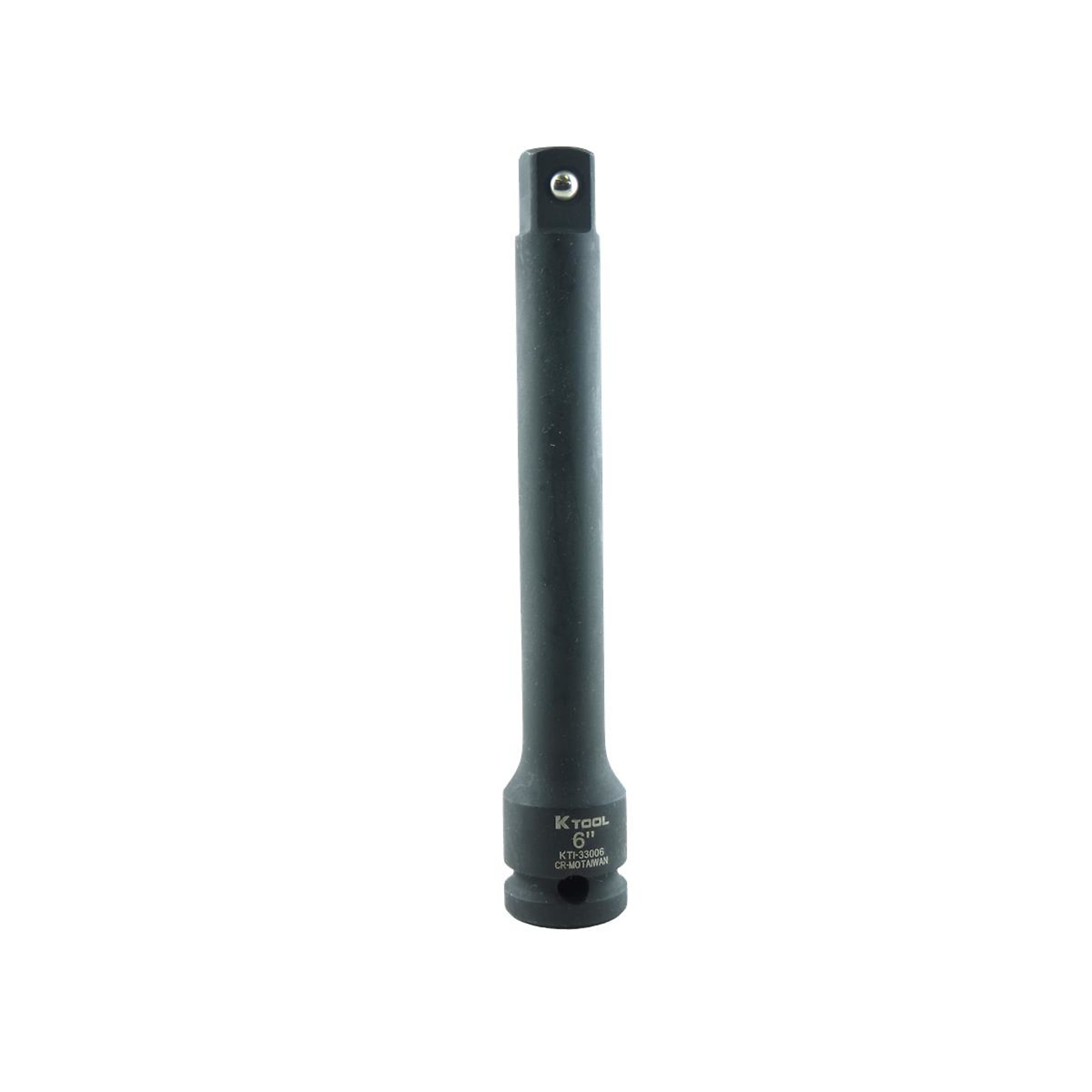 K-Tool International Socket Extension — 6in., 1/2in. Drive, Impact, Model# KTI33006