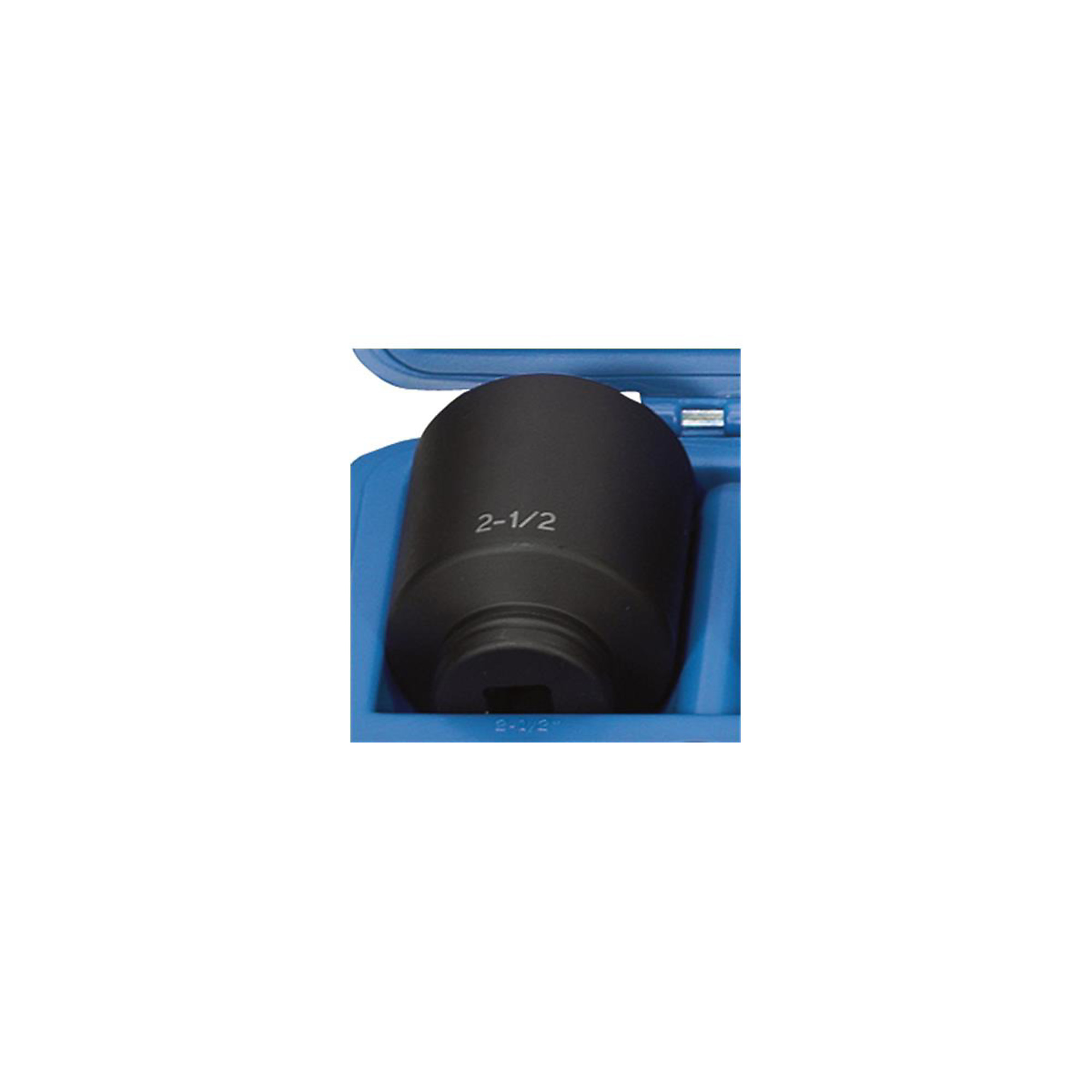 Grey Pneumatic Impact Socket — 2 1/2in., 3/4in. Drive, 6-Point, Deep, Model# GRE3080D