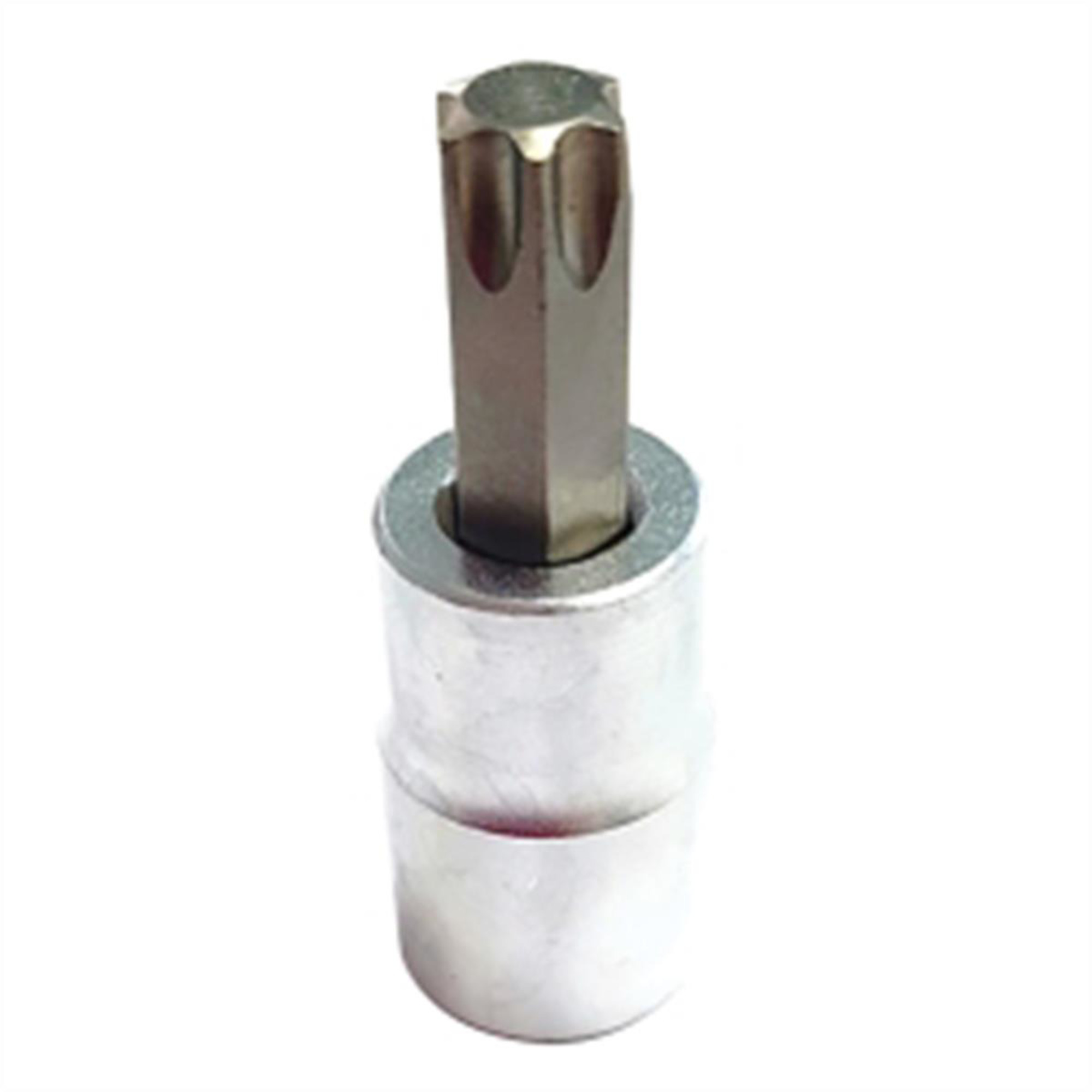 VIM Tools T40 Torx Bit — Satin Chrome, 3/8in. Square Drive, Gun Metal Gray, Model# VIMPFS6T40