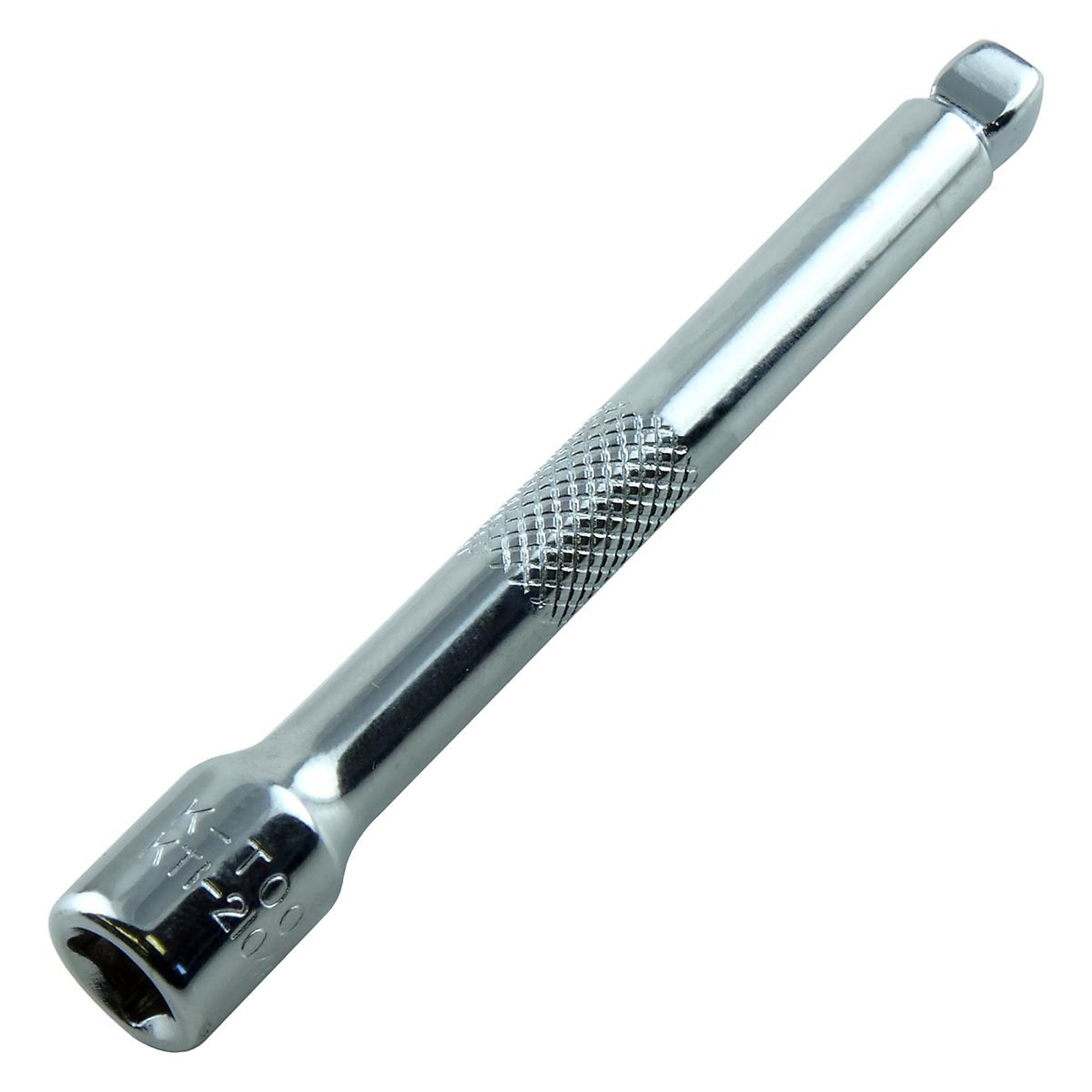 K-Tool International Wobble Socket Extension — 4in., 1/4in. Drive, Chrome Vanadium Steel, Model# KTI21043