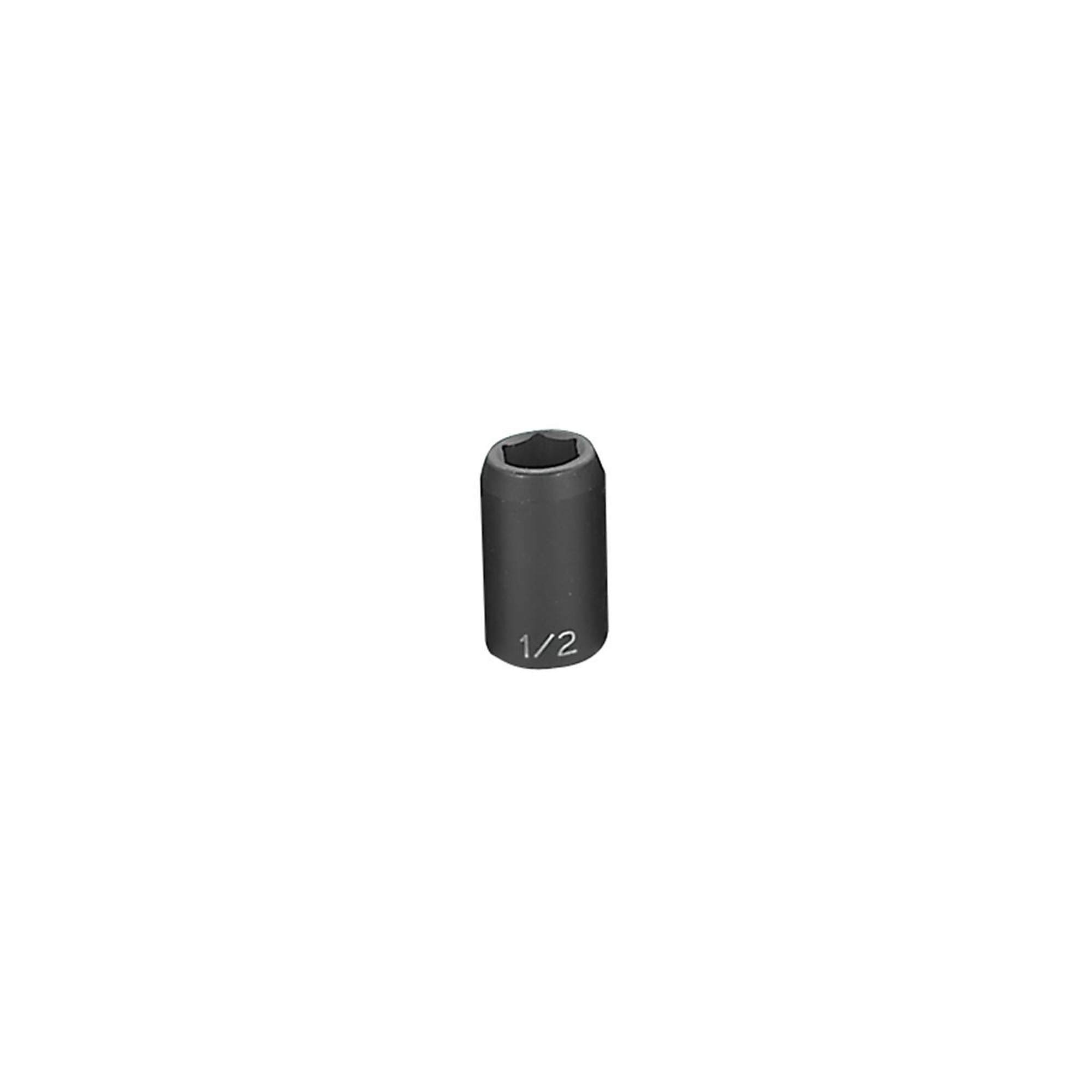 Grey Pneumatic Impact Socket — 1/2in. Drive, 1/2in. Size, 6-Point, Model# GRE2016R
