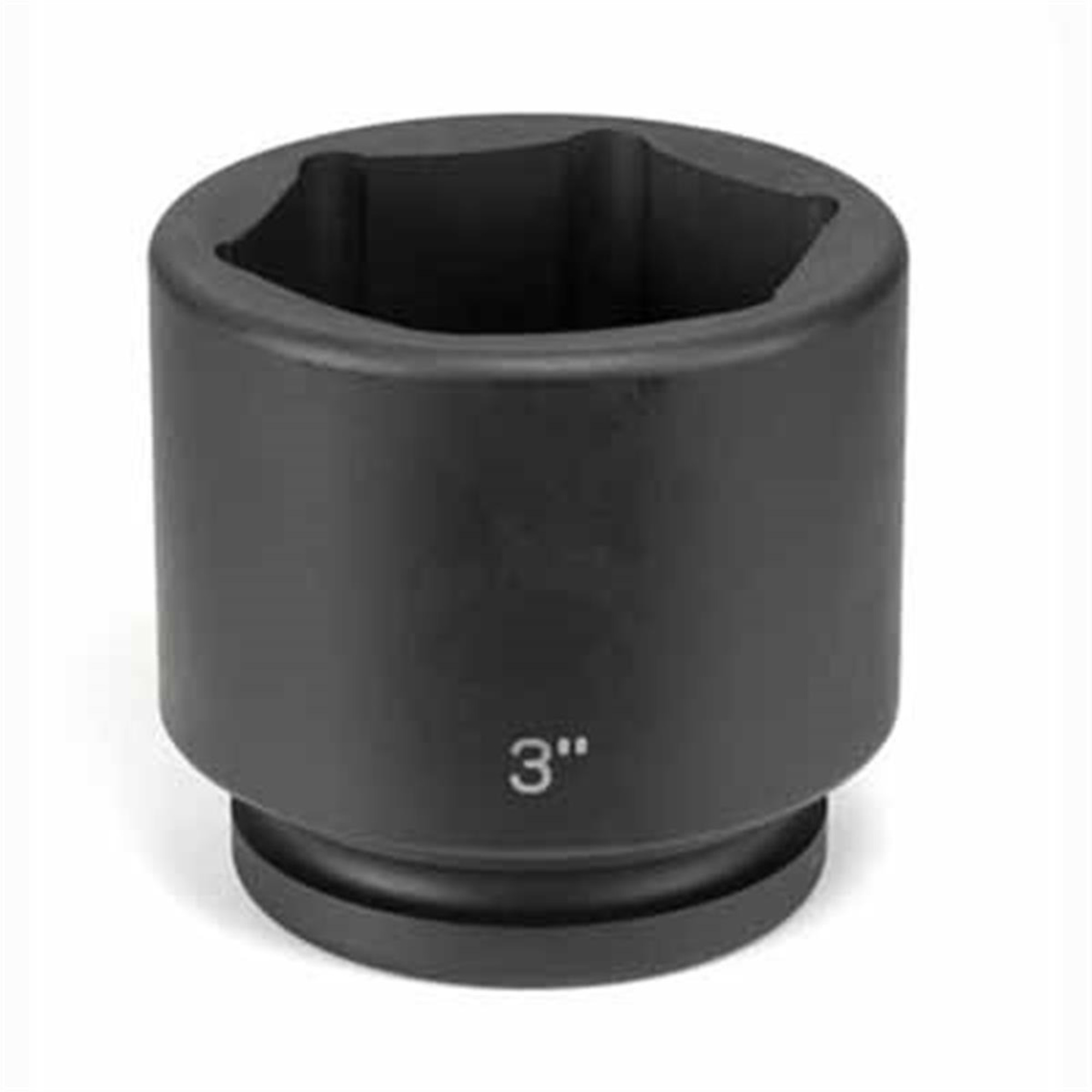 Grey Pneumatic 3/4in. Drive Impact Socket — 1in., 6-Point, Black, Model# GRE4024R