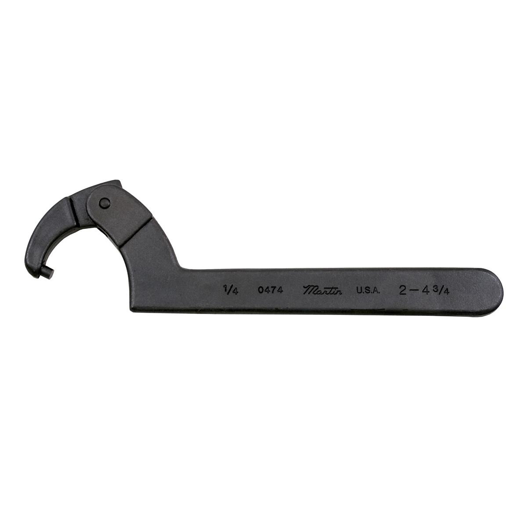 Martin Tools Adjustable Pin Type Spanner Wrench — Model# MRT0472