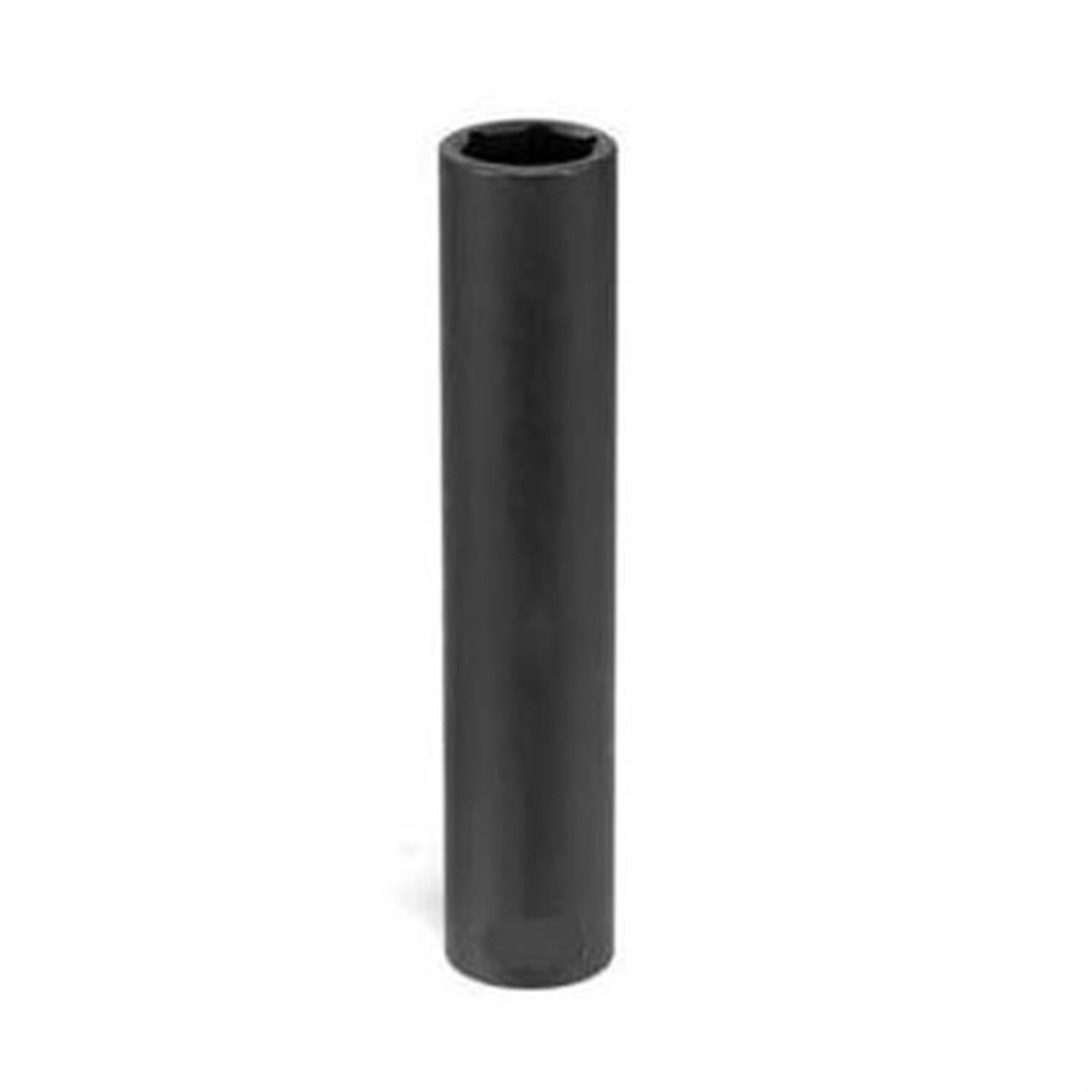 Grey Pneumatic Extra Deep Impact Socket — 11/16in., 1/2in. Drive, 6-Point, Black, Model# GRE2022XD