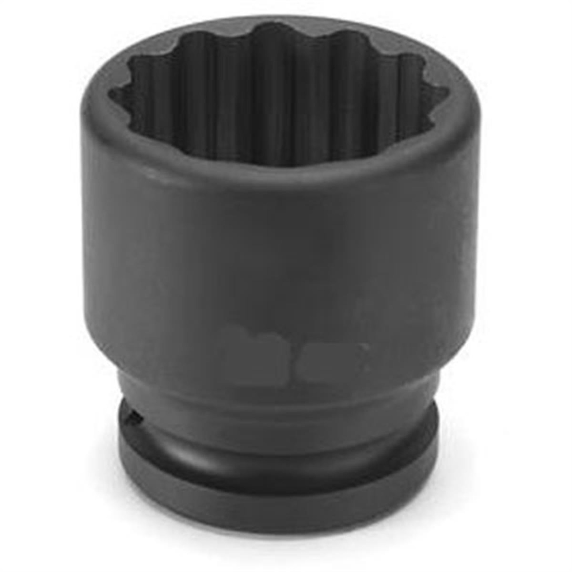 Grey Pneumatic Standard Length Impact Socket — 20mm, 3/4in. Drive, 12-Point, Black, Model# GRE3120M