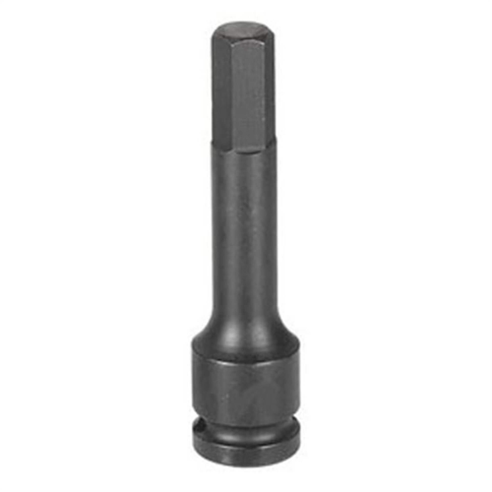 Grey Pneumatic Hex Driver — 1/2in. Drive, 8mm, 4in. Length, Chrome-Molybdenum Steel, Model# GRE29084M