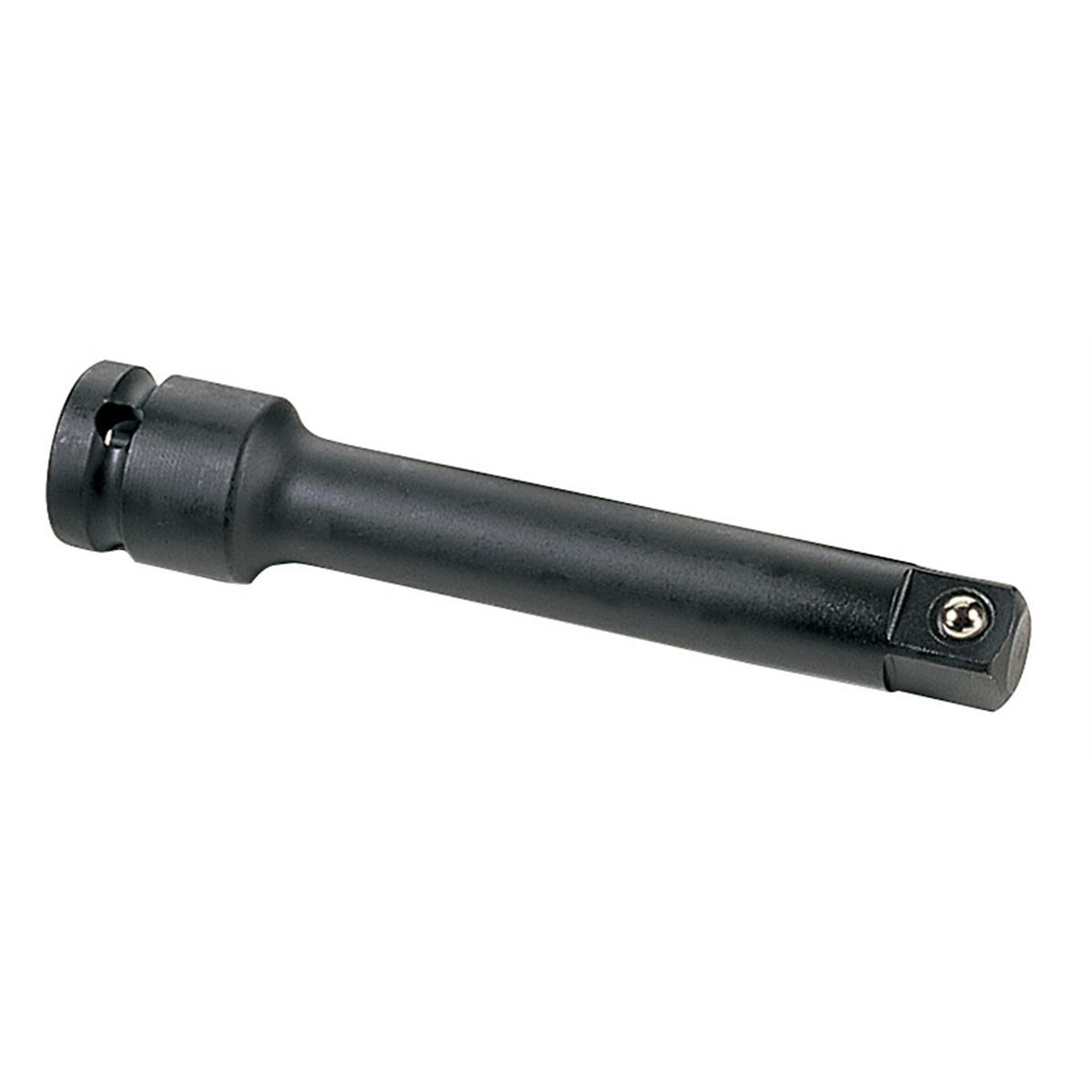 Grey Pneumatic Ball Extension — 1/2in. Drive, 5in. Length, Chrome-Molybdenum, Black Oxide Coated, Model# GRE2245E