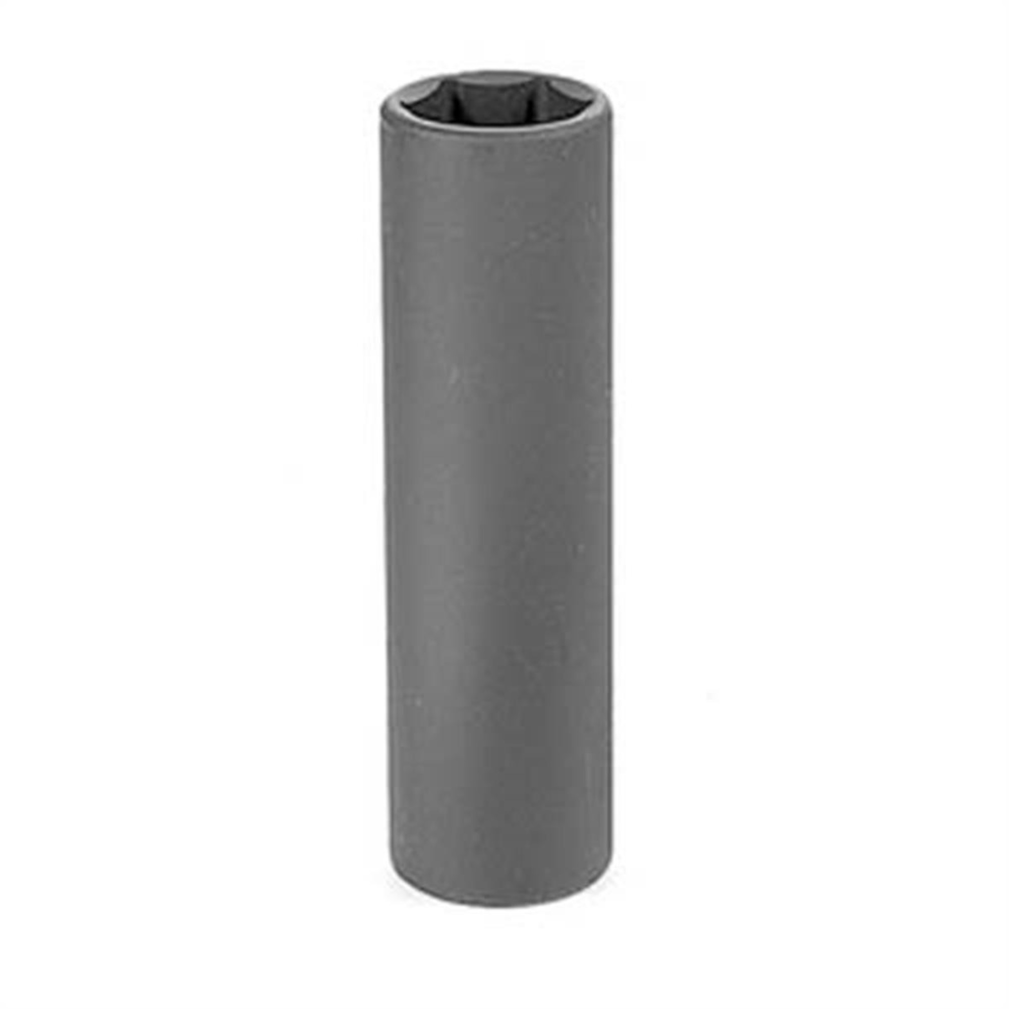Grey Pneumatic Extra Deep Impact Socket — 1/2in. Drive, 1-1/2in. Size, 6-Point, Chrome-Molybdenum Steel, Model# GRE2048XD