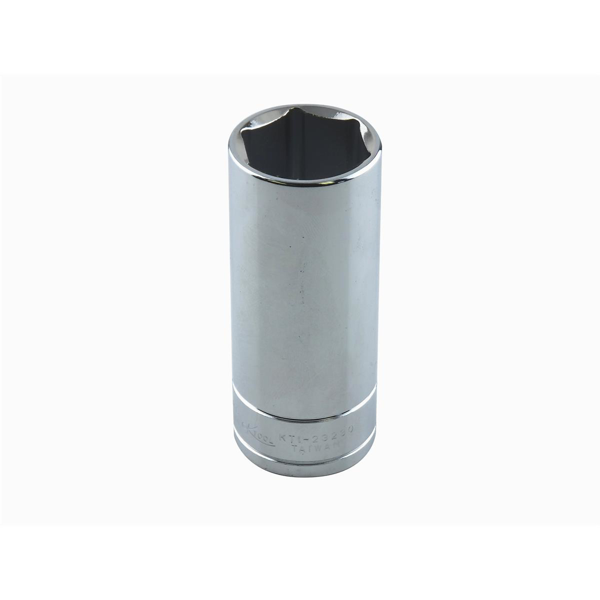 K Tool International 15/16in. 6-Point Deep Socket — 1/2in. Drive, Chrome Vanadium Steel, Model# KTI23230