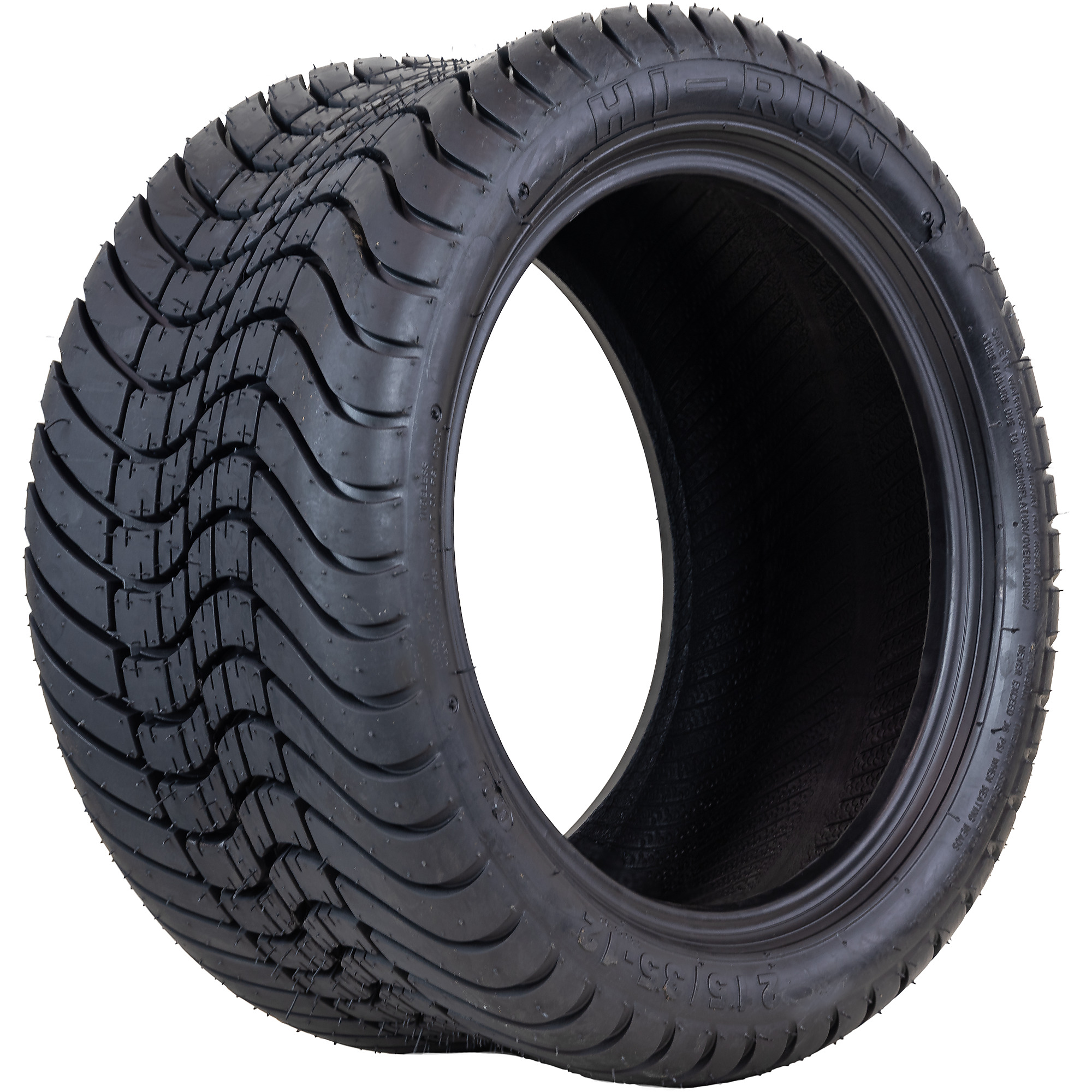 HI-RUN, Golf Cart Tire 215/35-12 4PR, Tire Diameter 18.9 in, Load Range Rating B, Model# SNPT1004