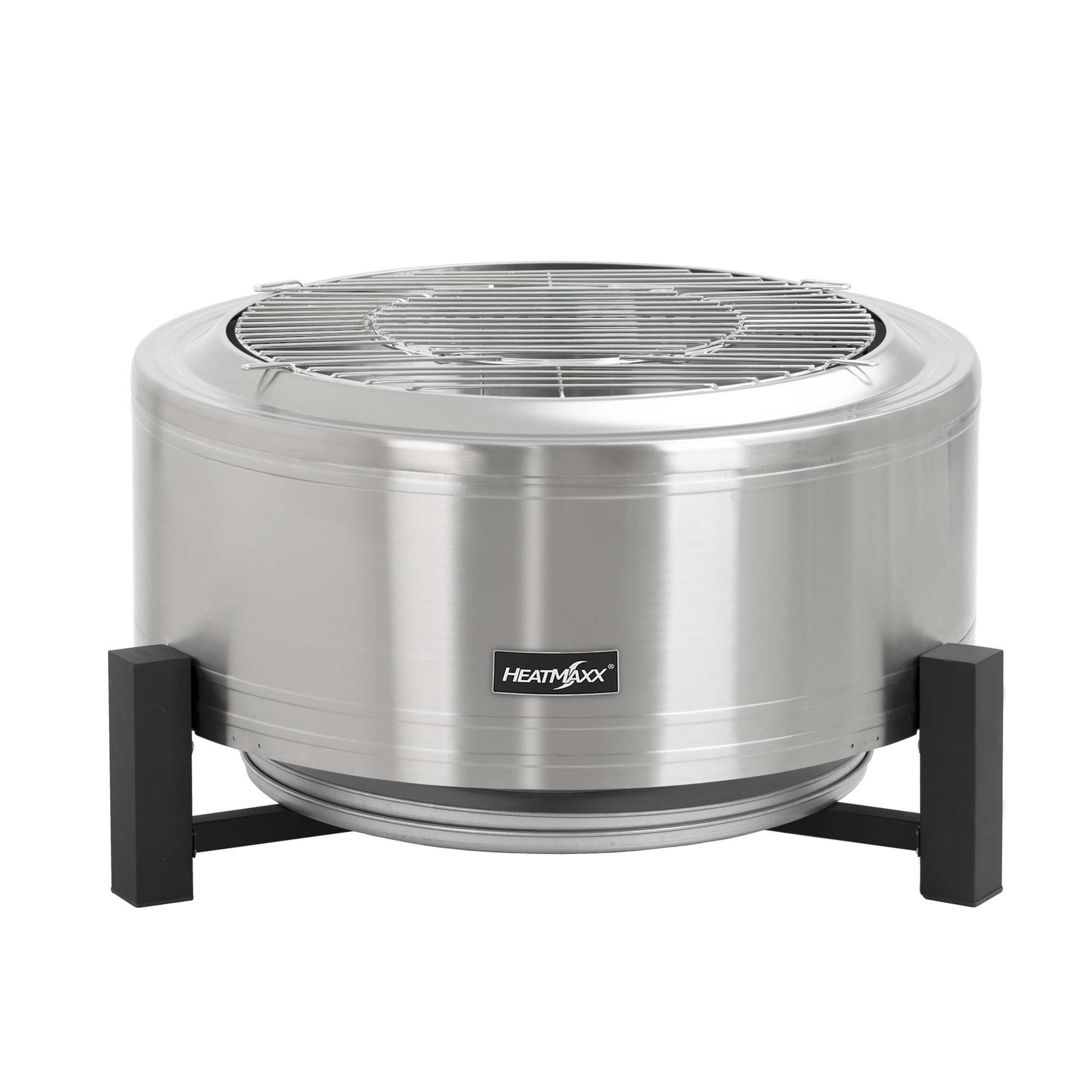 Heatmaxx Smokeless Fire Pit - 27in. Diameter, Stainless Steel, Multi-Fuel, Portable, Model# SRFP12308