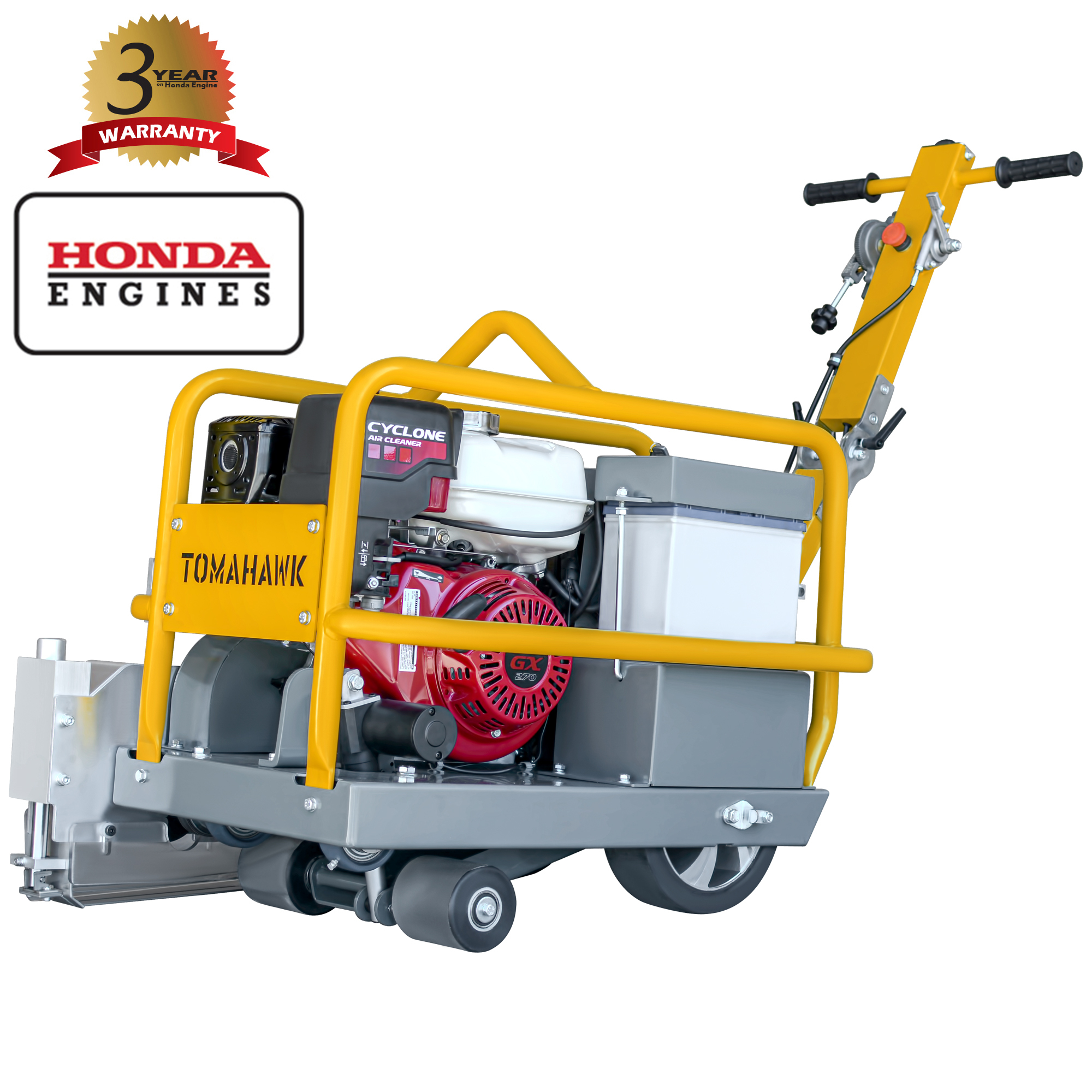 Tomahawk Early Entry Concrete Saw - 10in. Blade, 1.5in. Max Cutting Depth, Gasoline, Model# TFS10H-270