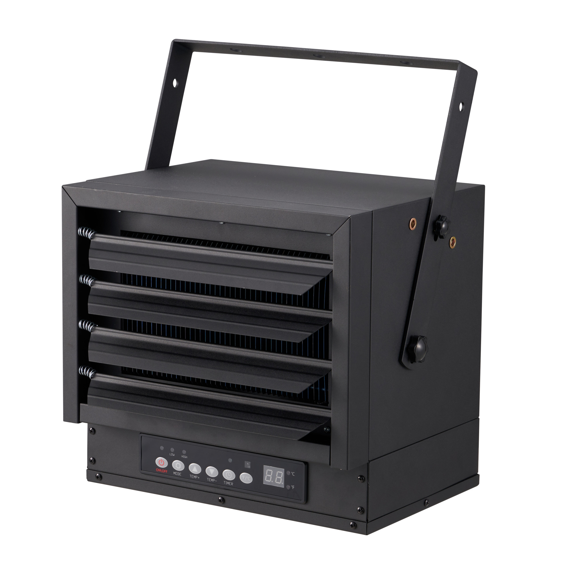 WeWarm 7500W Digital Electric Overhead Garage Heater, 25,590 BTU, 240V, Heating Capability 750 ft², Model# CZ230
