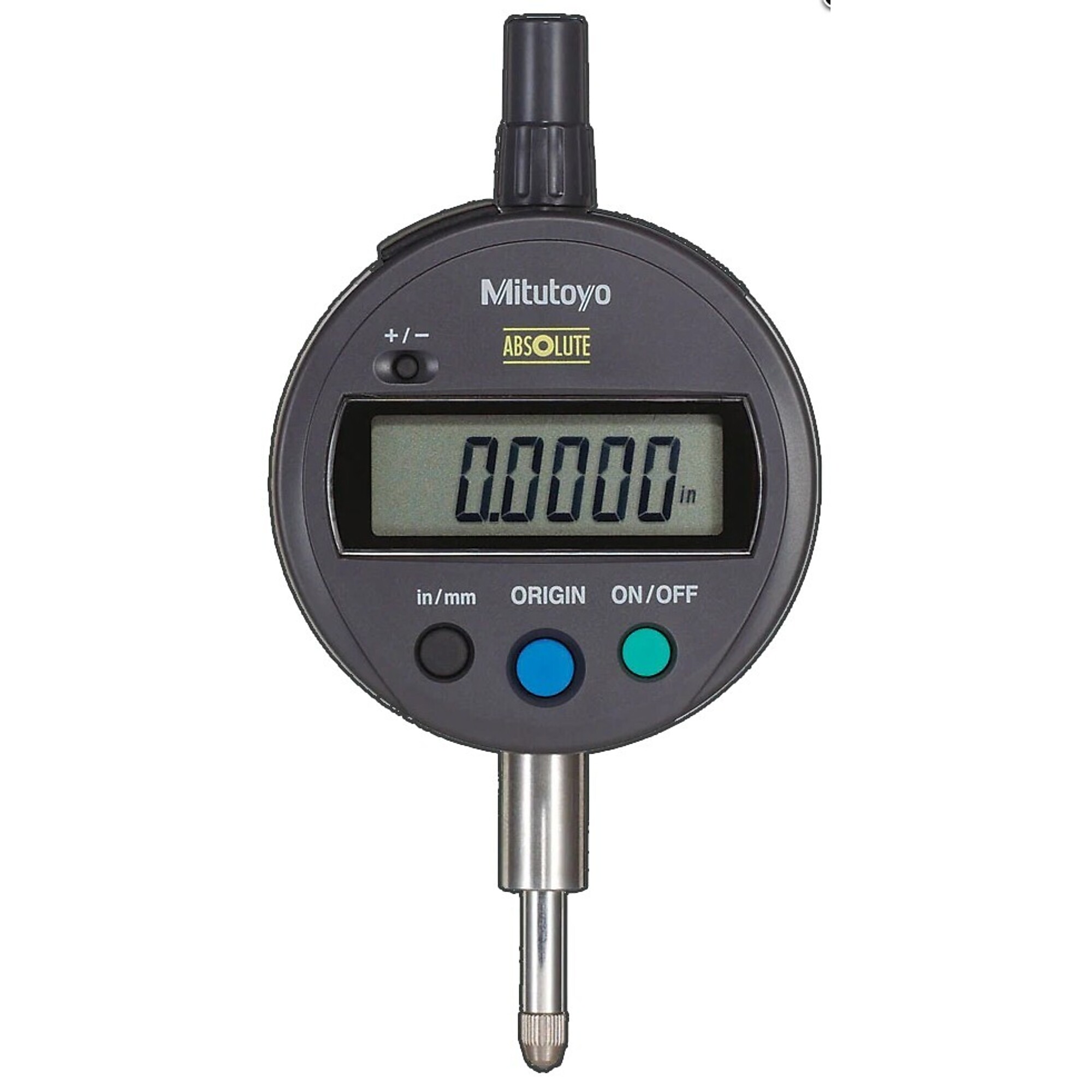 Mitutoyo Simple Design ABSOLUTE Digimatic Indicator - 0 to 0.5in. Range, 0.0005in. Resolution, Model# 543-783B-10