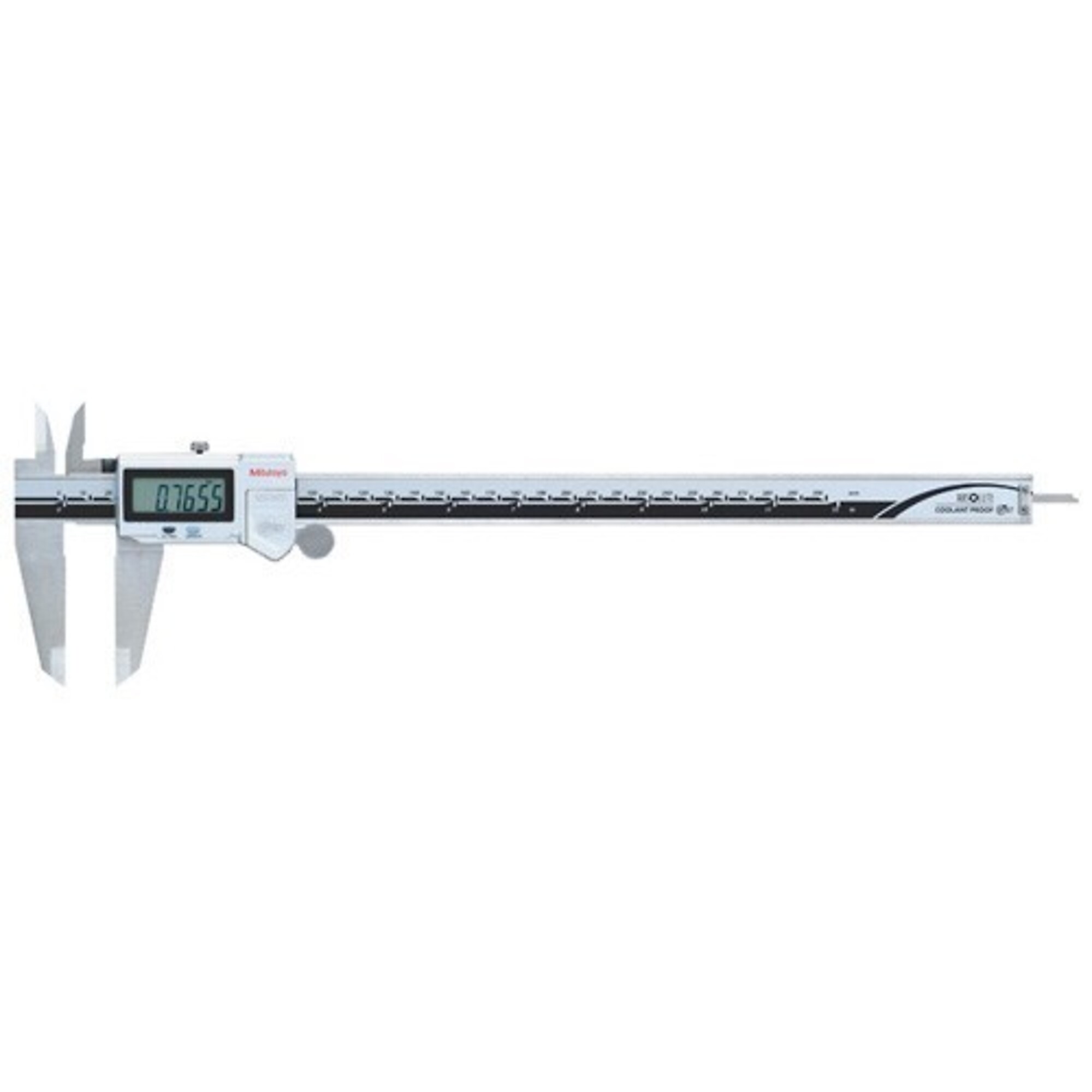 Mitutoyo IP67 Absolute Coolant Proof Caliper - 0-12in./0-300mm, 0.0005in./0.01mm, Model# 500-754-20