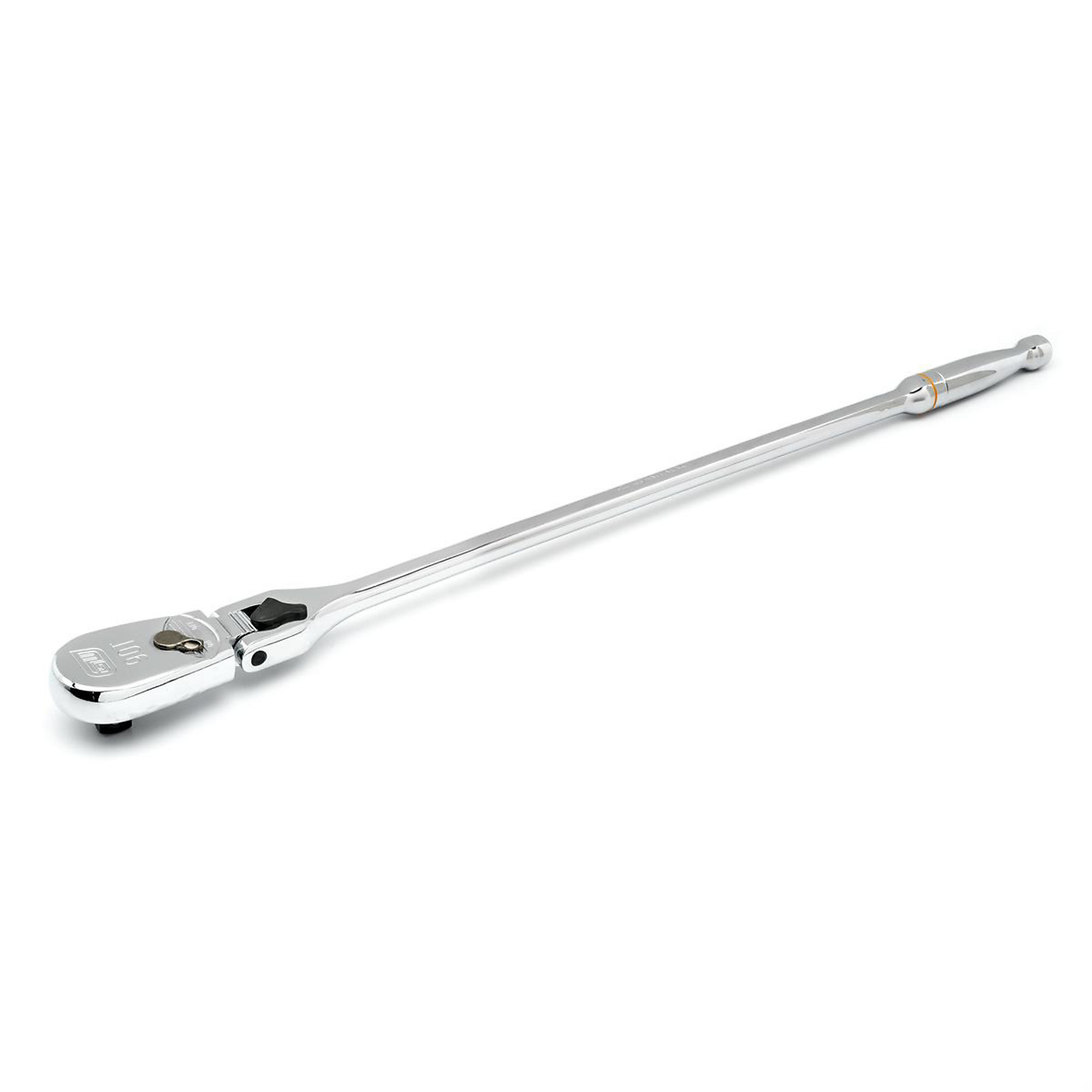 GearWrench Locking Flex Head Ratchet — 1/2in. Drive, 90-Tooth, 24in. Length, Model# KDT81363T