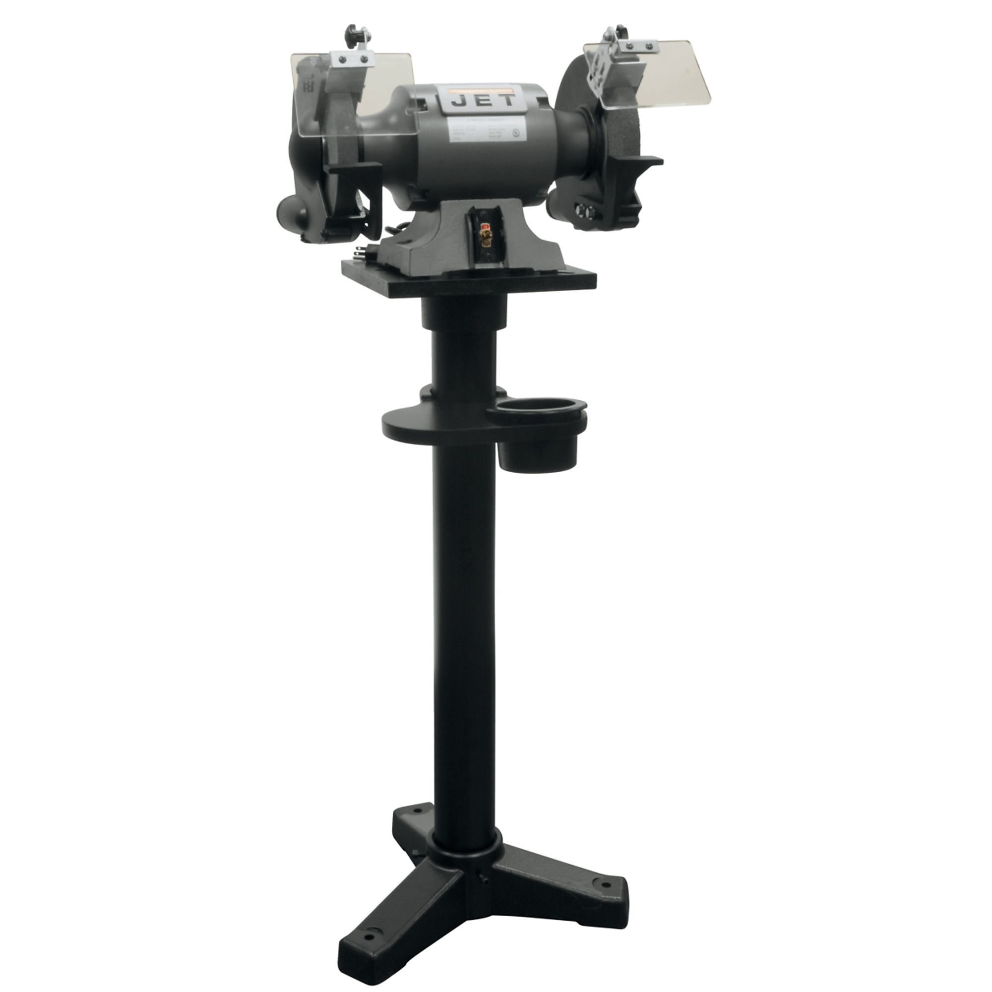 JET, JBG-10A, 10in. Bench Grinder and JPS-2A Stand, Wheel Diameter 1 in, Max. Speed 1750 rpm, Horsepower 1 HP, Model# JBG-10B, JPS-2A