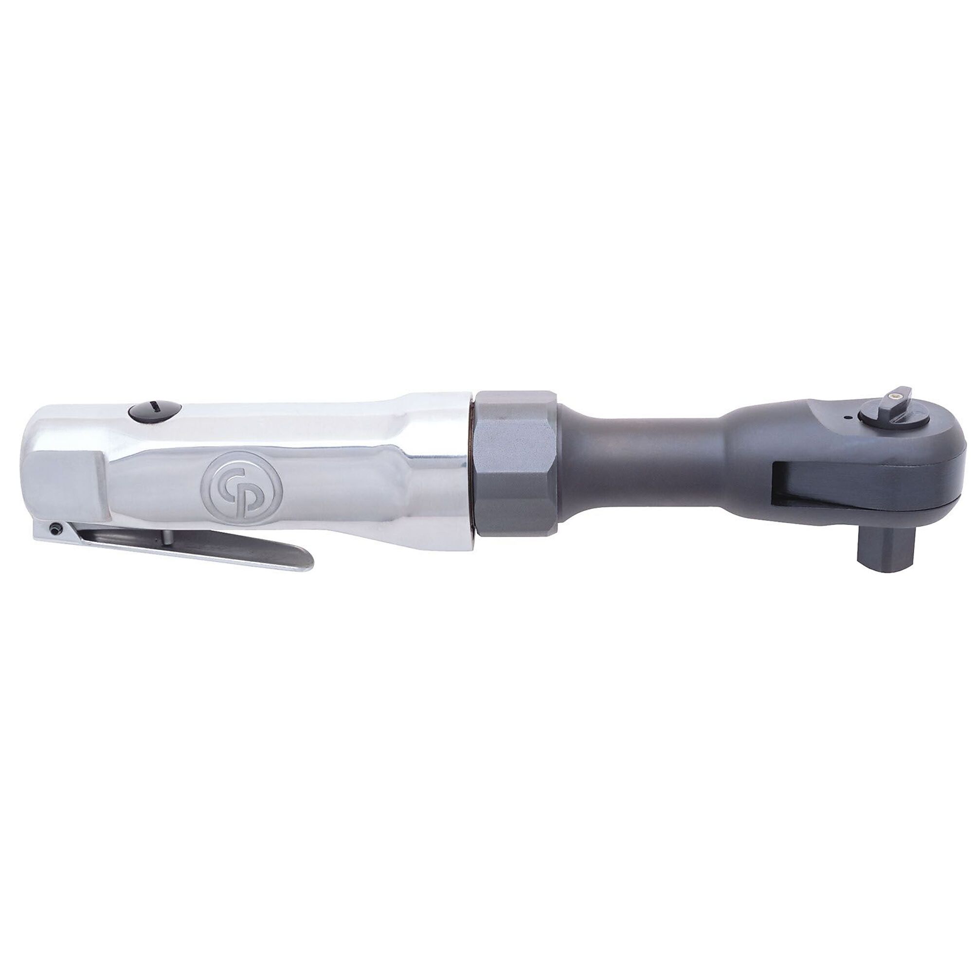 Chicago Pneumatic, 1/2in. Air Ratchet Wrench, Aluminum Housing, Drive Size 1/2 in, Max. Torque 51 ft-lbs., Model# CP828H