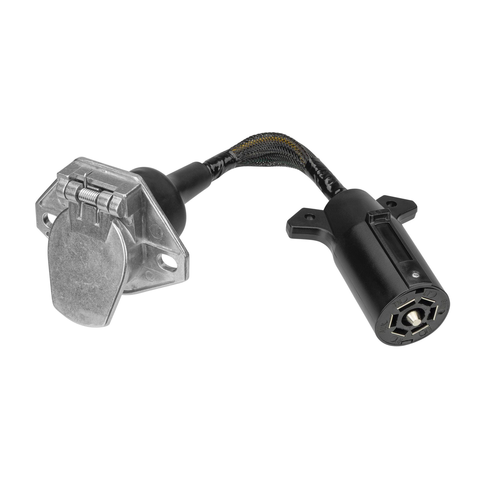 TowSmart, Adapter, 7 Blade to 7 Pin, Connection Location Vehicle Side, Model# 9569