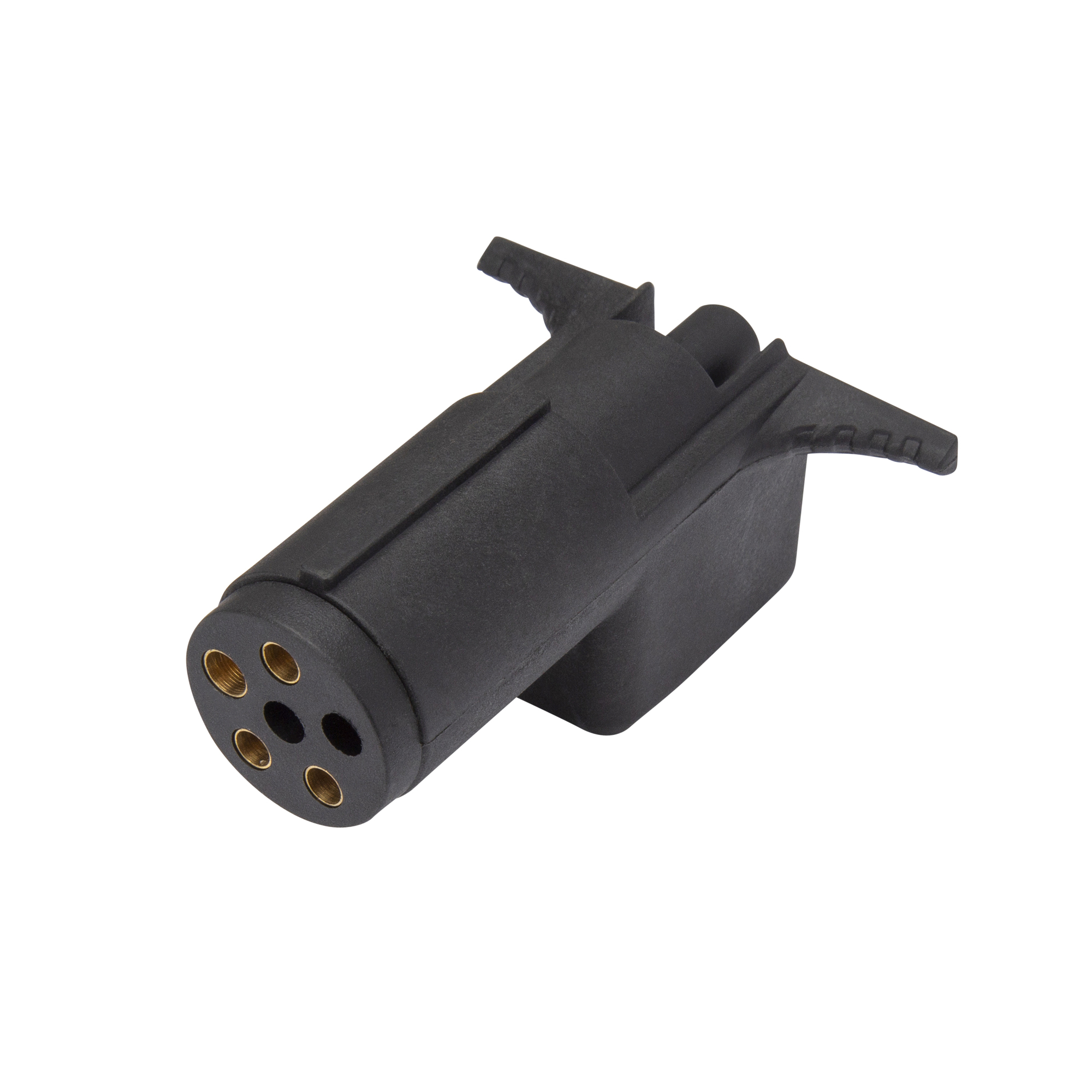 TowSmart, Adapter, 6 Round to 4 Wire Flat, Connection Location Vehicle Side, Model# 1462
