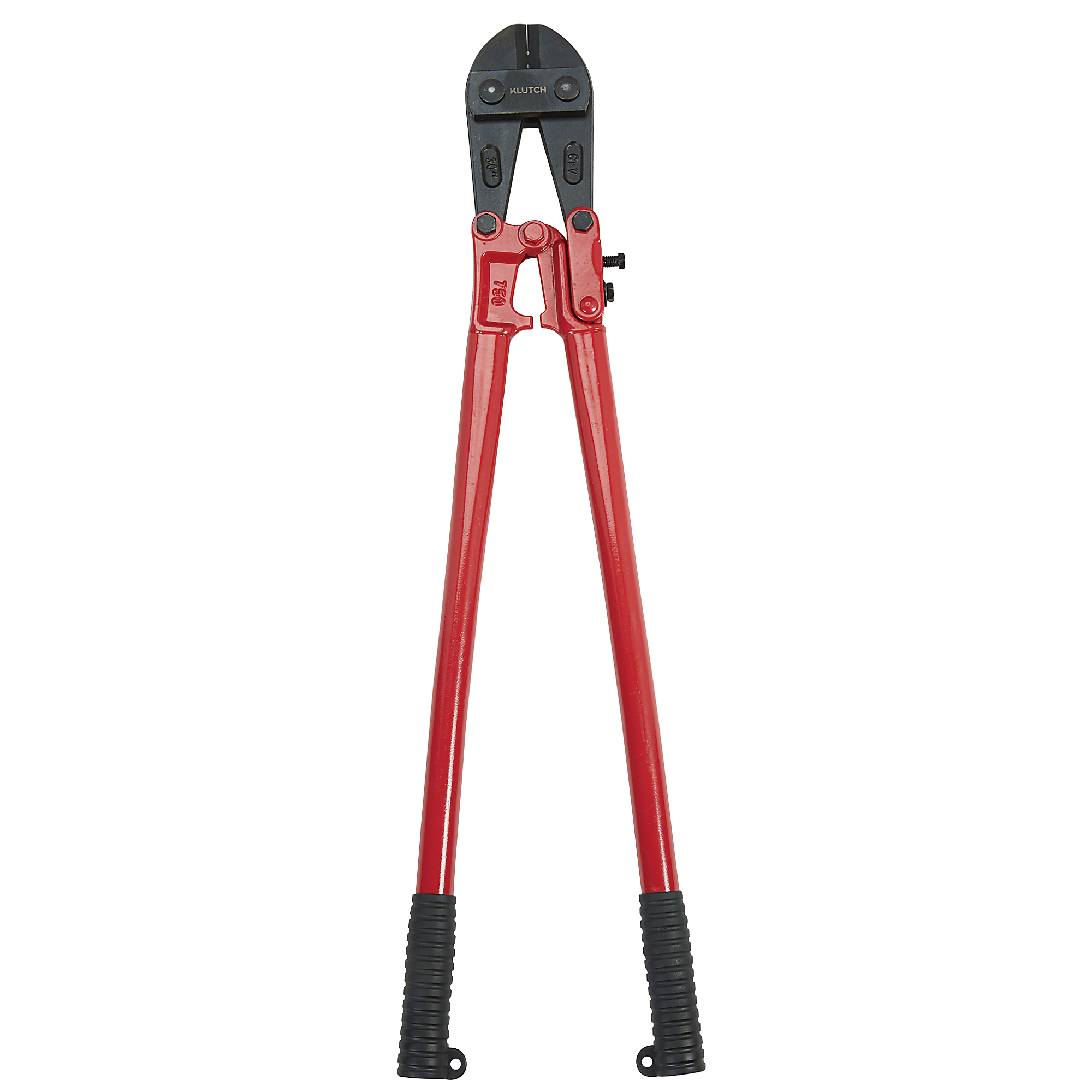Klutch 30in. Bolt Cutter, 9.84in. Jaw Opening, 3.94in. Cutting Capacity, Cushion-Grip Handles