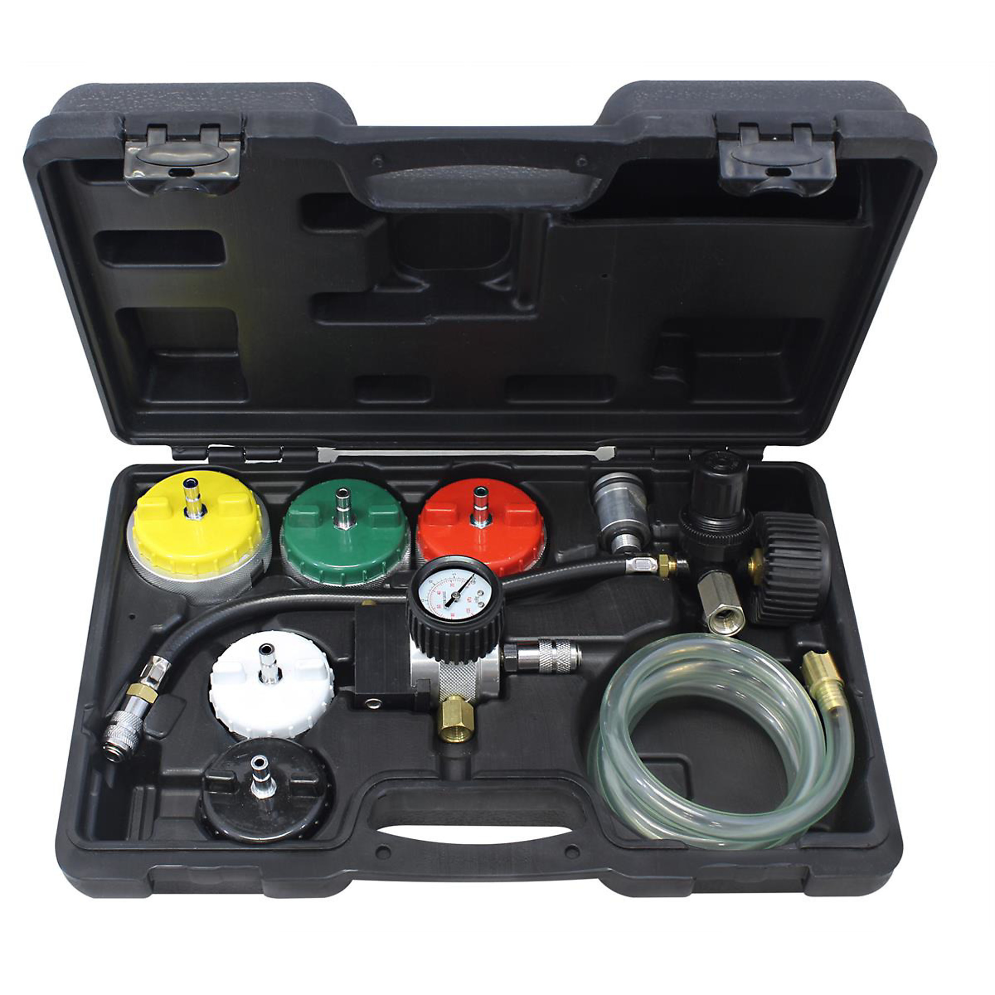 Mastercool Truck Cooling System Pressure Test Kit — Universal Adapters, Model# MSC43306