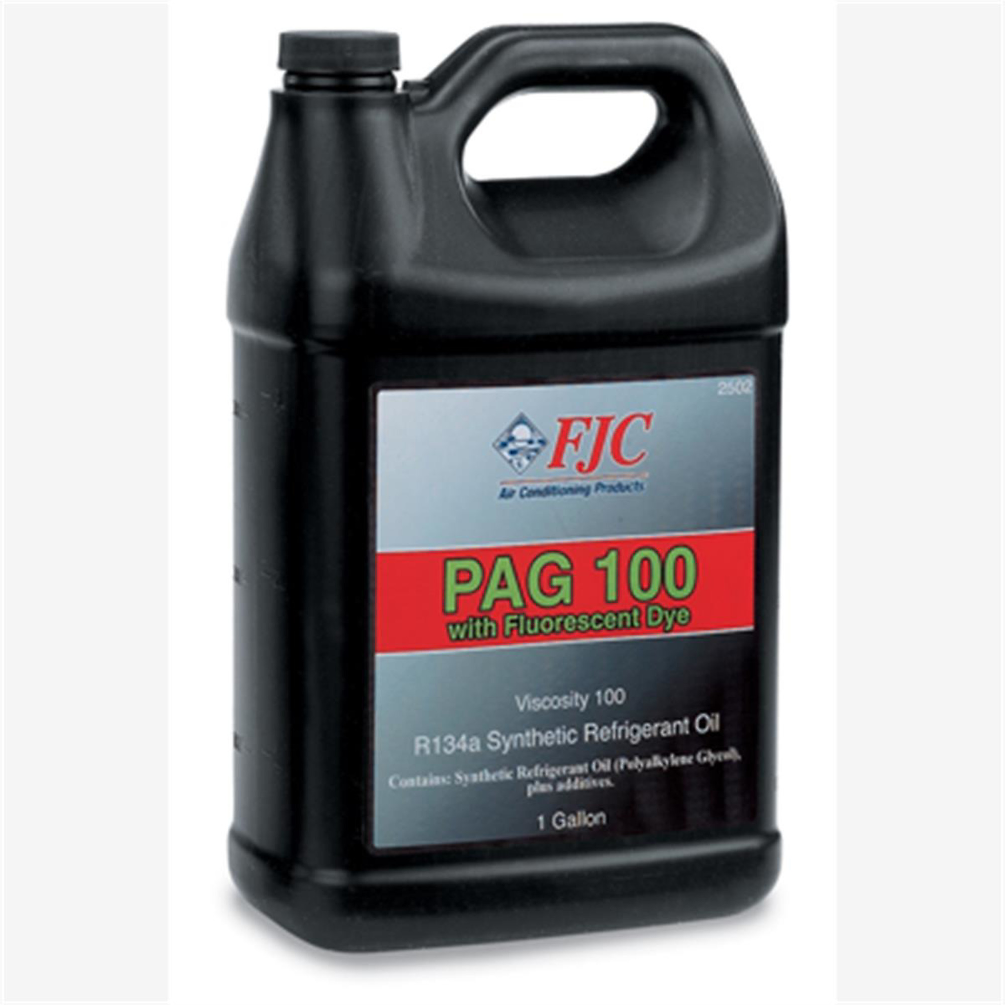 FJC PAG Oil 100 with Dye — 1 Gal., Model# FJC2502
