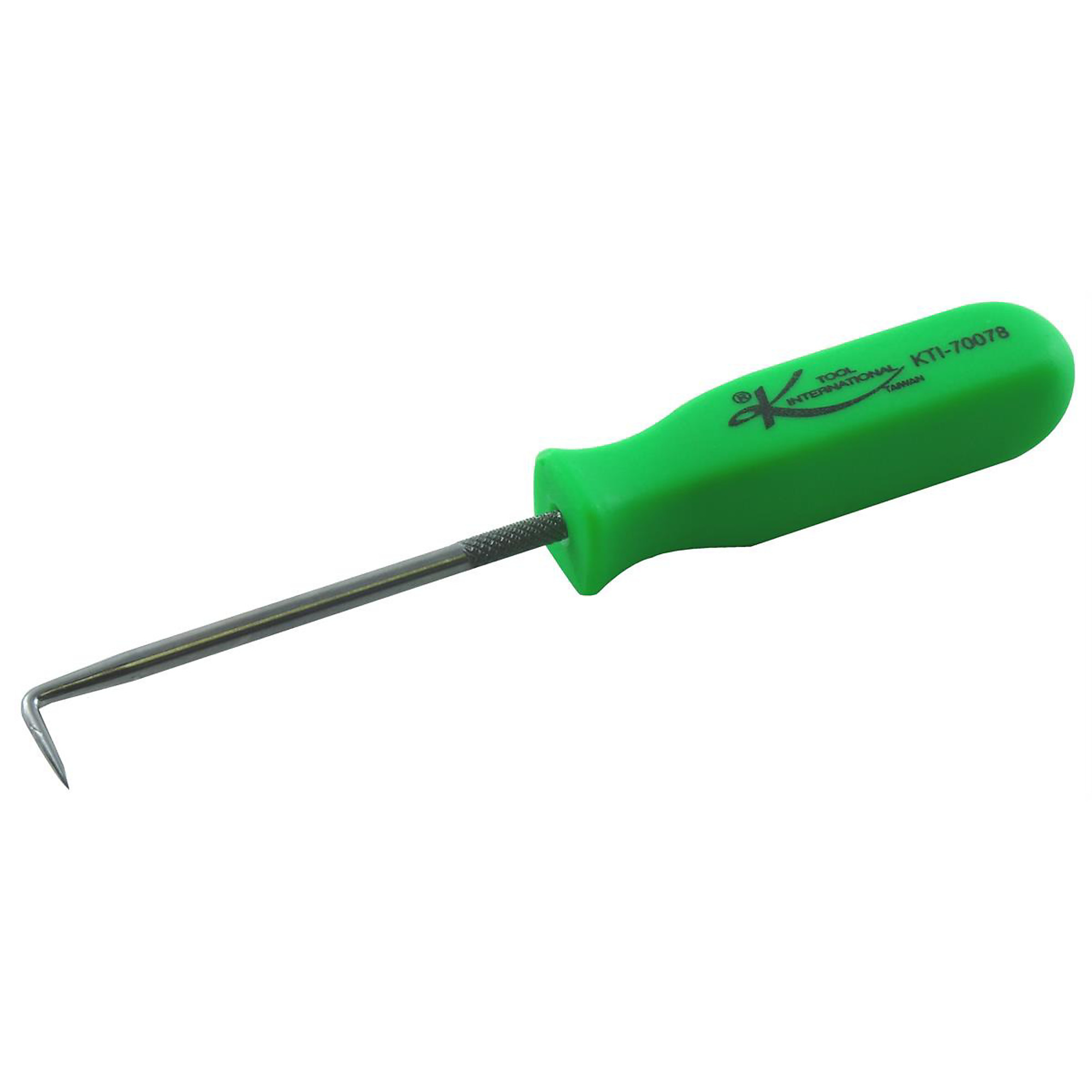 K Tool International 90 Degree Pick — Neon Green Handle, Model# KTI70078