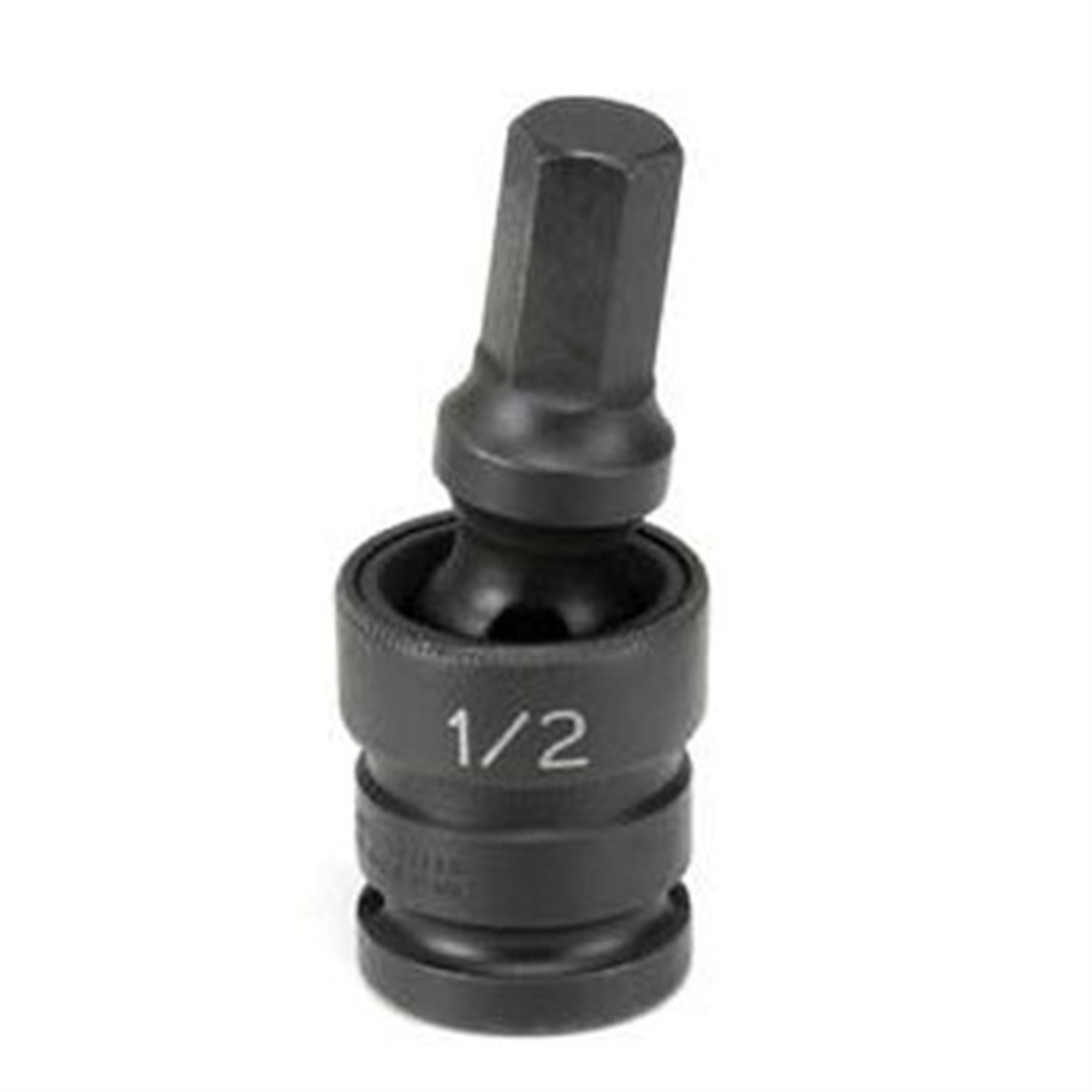 Grey Pneumatic Impact Universal Hex Socket — 14mm, 1/2in. Drive, Model# GRE2914UM
