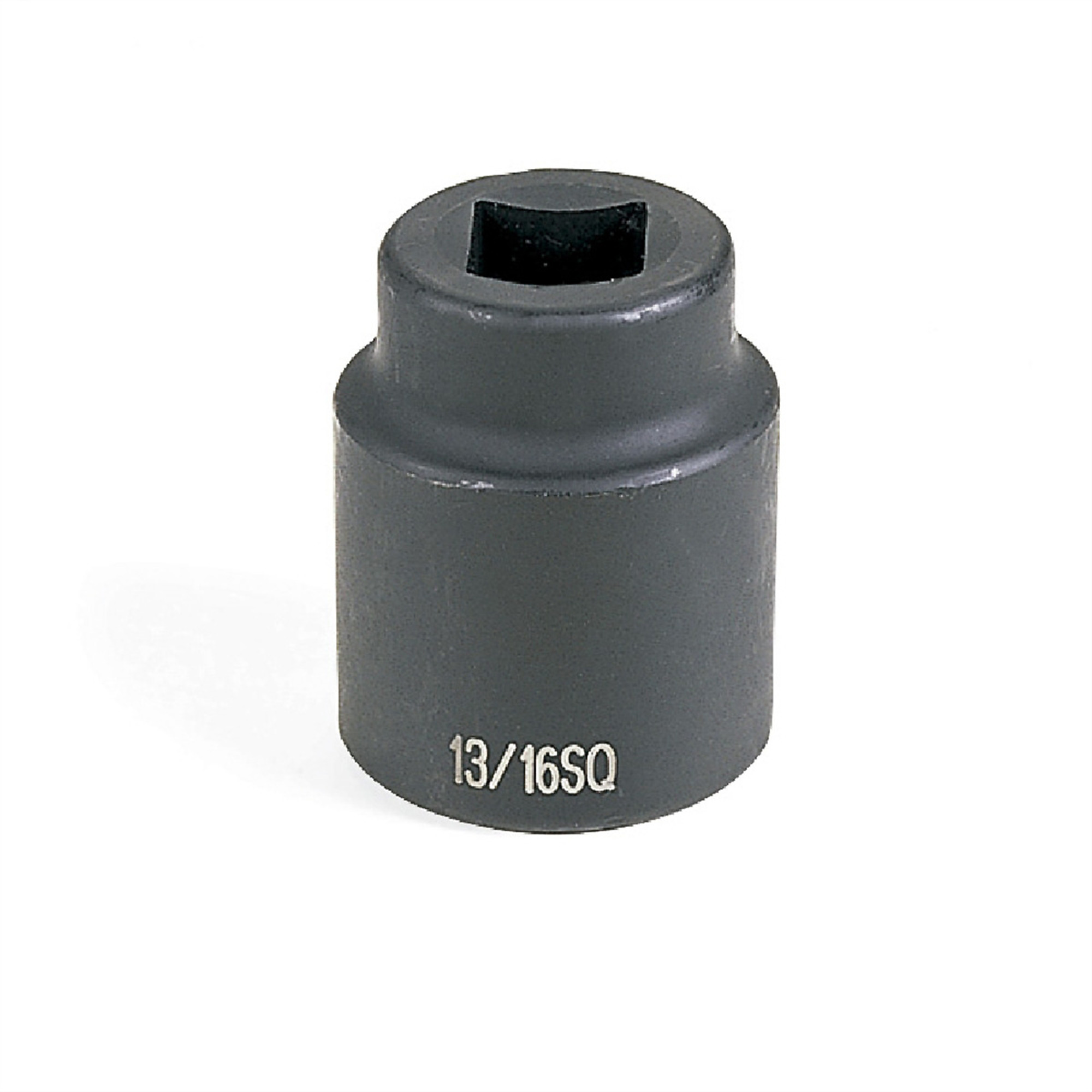Grey Pneumatic Standard Impact Socket — 13/16in., 4-Point, Black Oxide Coated, Model# GRE5313S