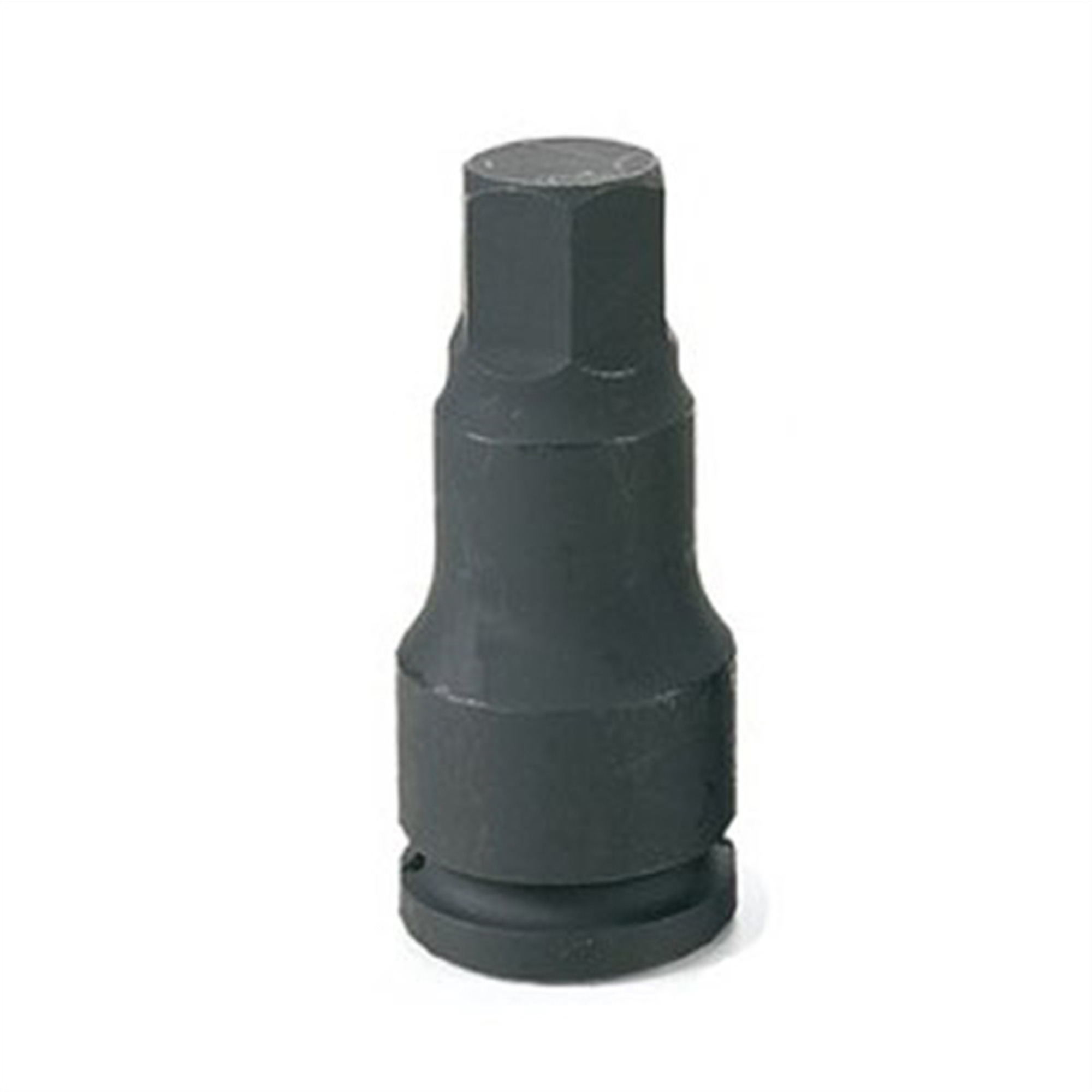 Grey Pneumatic Impact Hex Socket — 3/4in. Drive, 9/16in. Hex, 4in. Length, Black Oxide, Model# GRE3918F