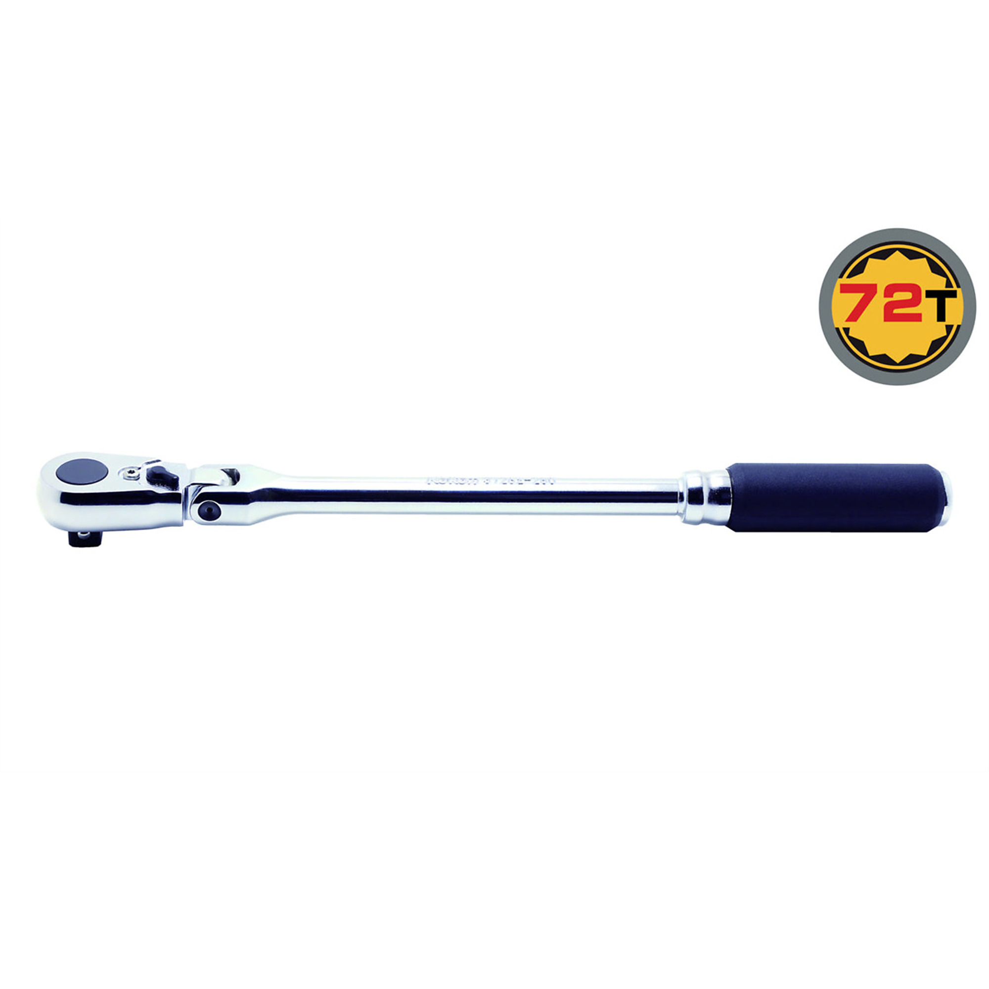 Ko-ken USA Z-Series Flexible Ratchet — 3/8in. Sq. Dr., Reversible, 72 Tooth, Model# KKN3726Z-280
