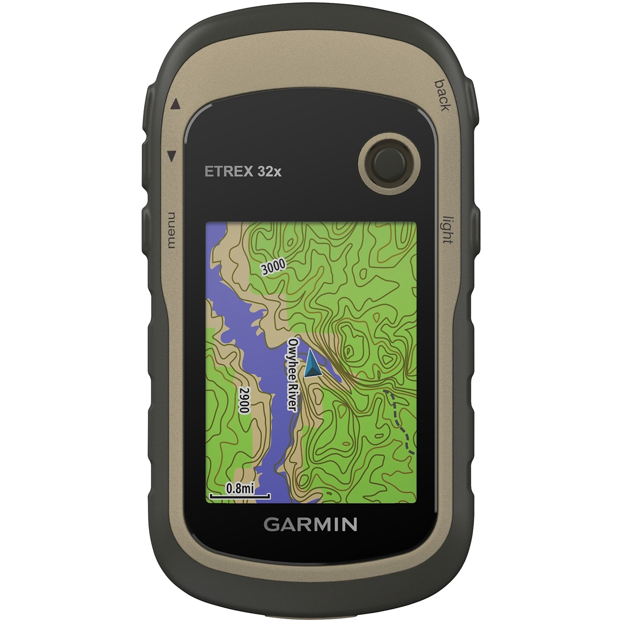 Garmin, eTrex 32x Rugged Handheld GPS, Monitor Size 2.2 in, Power Source Battery or USB, Model# 010-02257-00